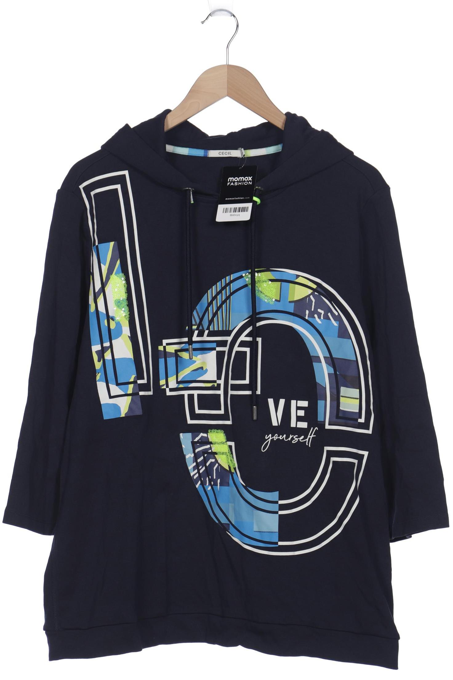 

CECIL Damen Kapuzenpullover, marineblau