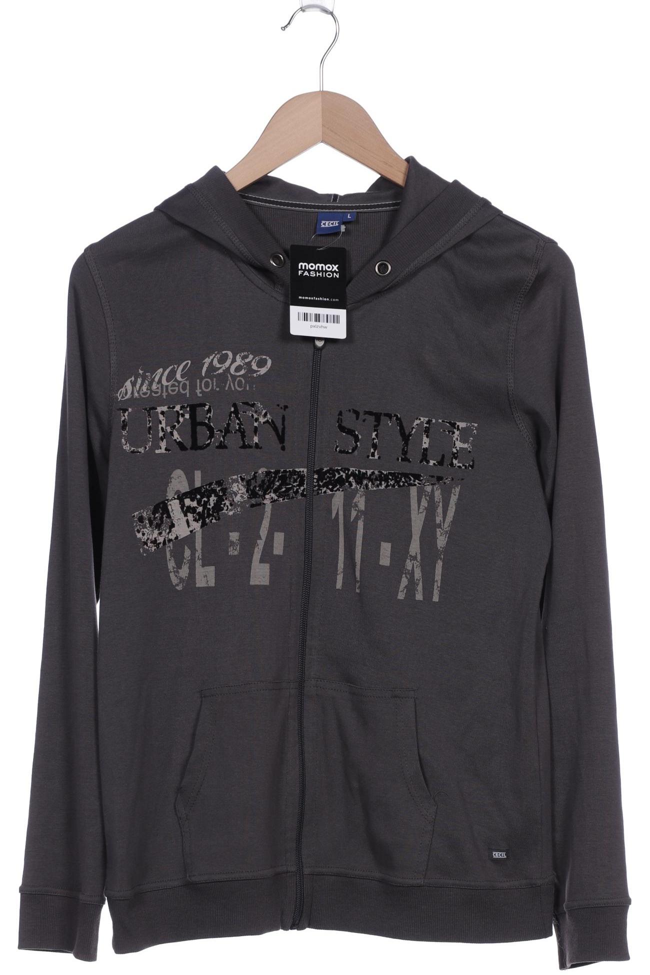 

CECIL Damen Kapuzenpullover, grau