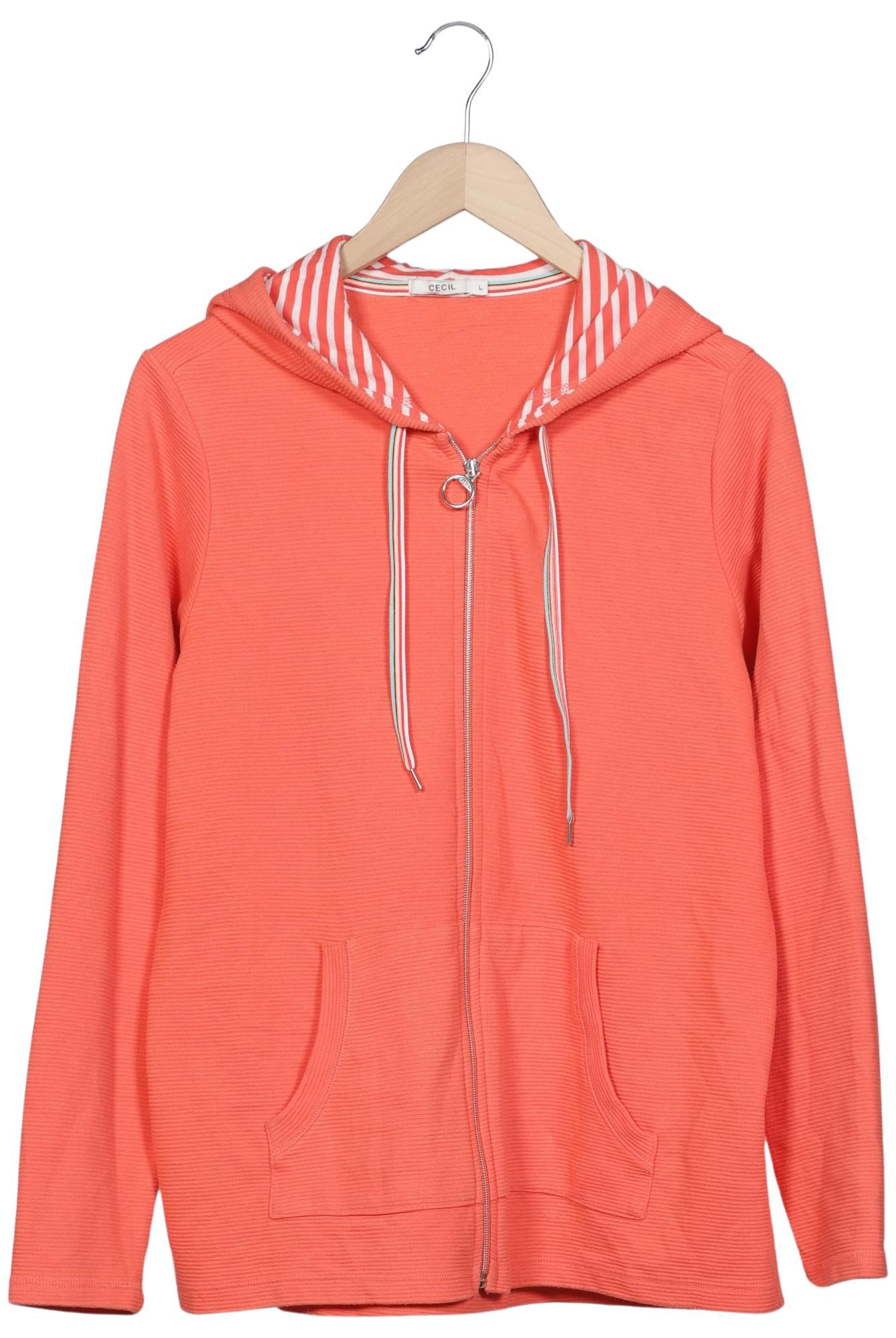 

Cecil Damen Kapuzenpullover, orange, Gr. 42
