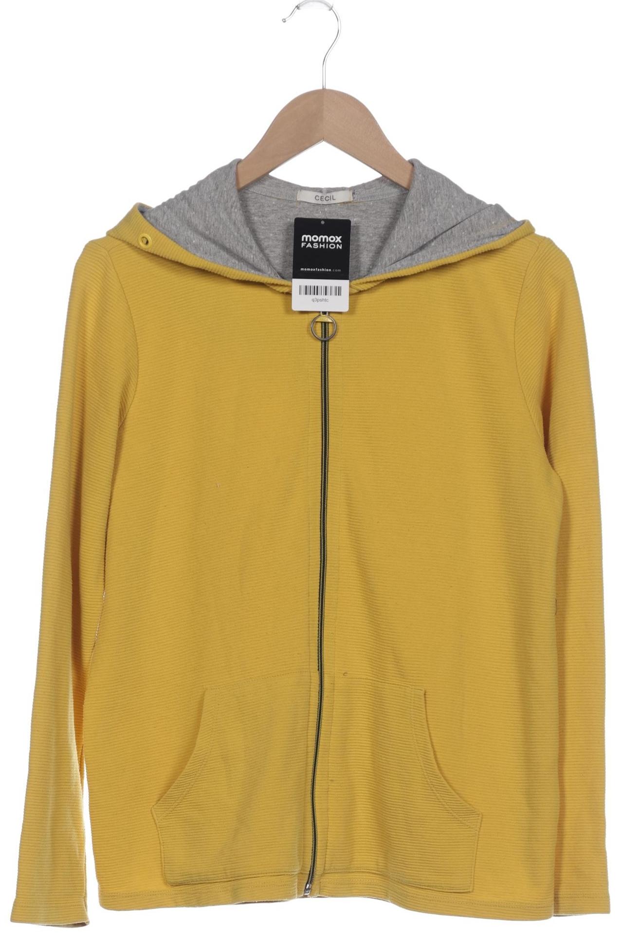 

Cecil Damen Kapuzenpullover, gelb, Gr. 38