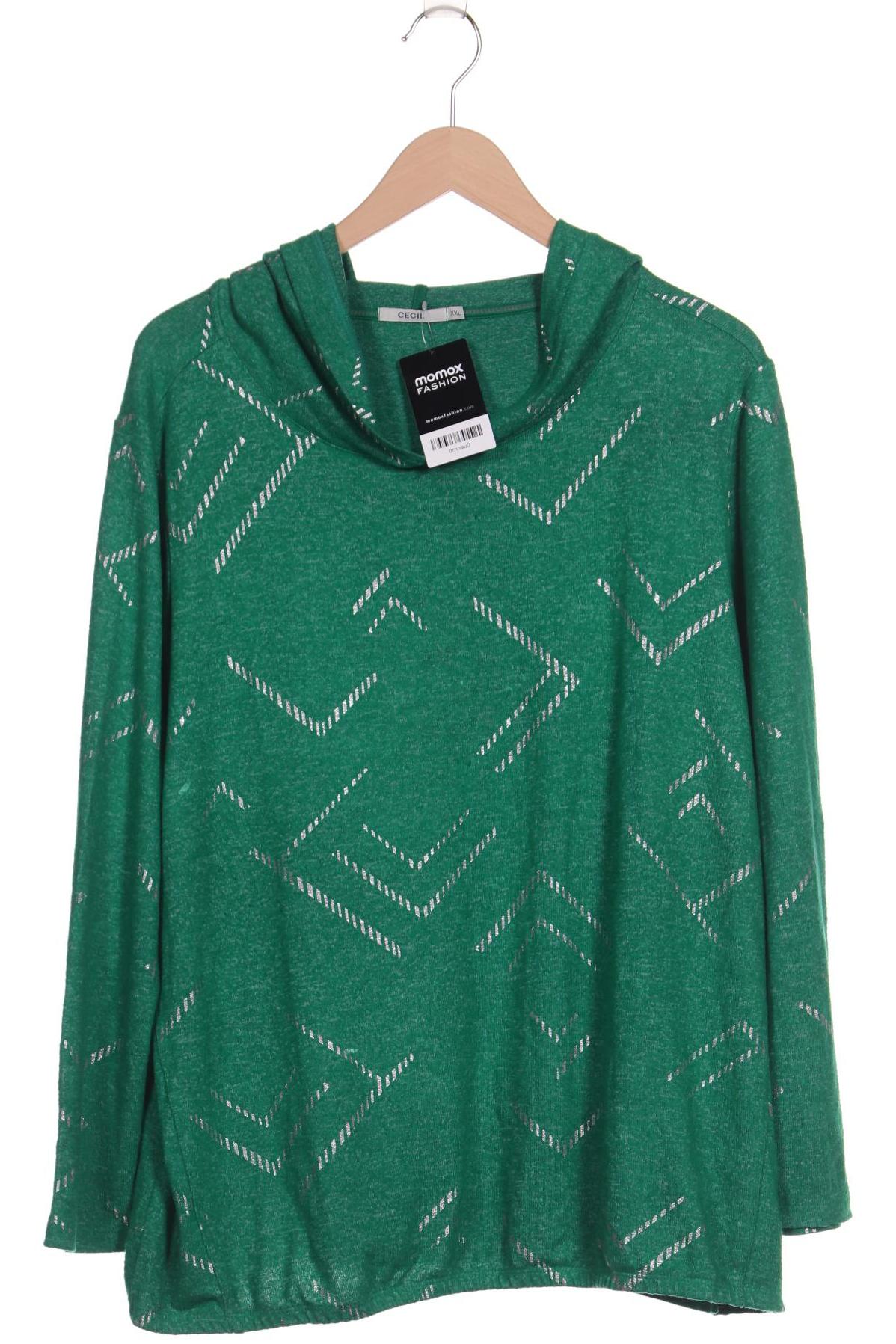 

Cecil Damen Kapuzenpullover, grün, Gr. 46