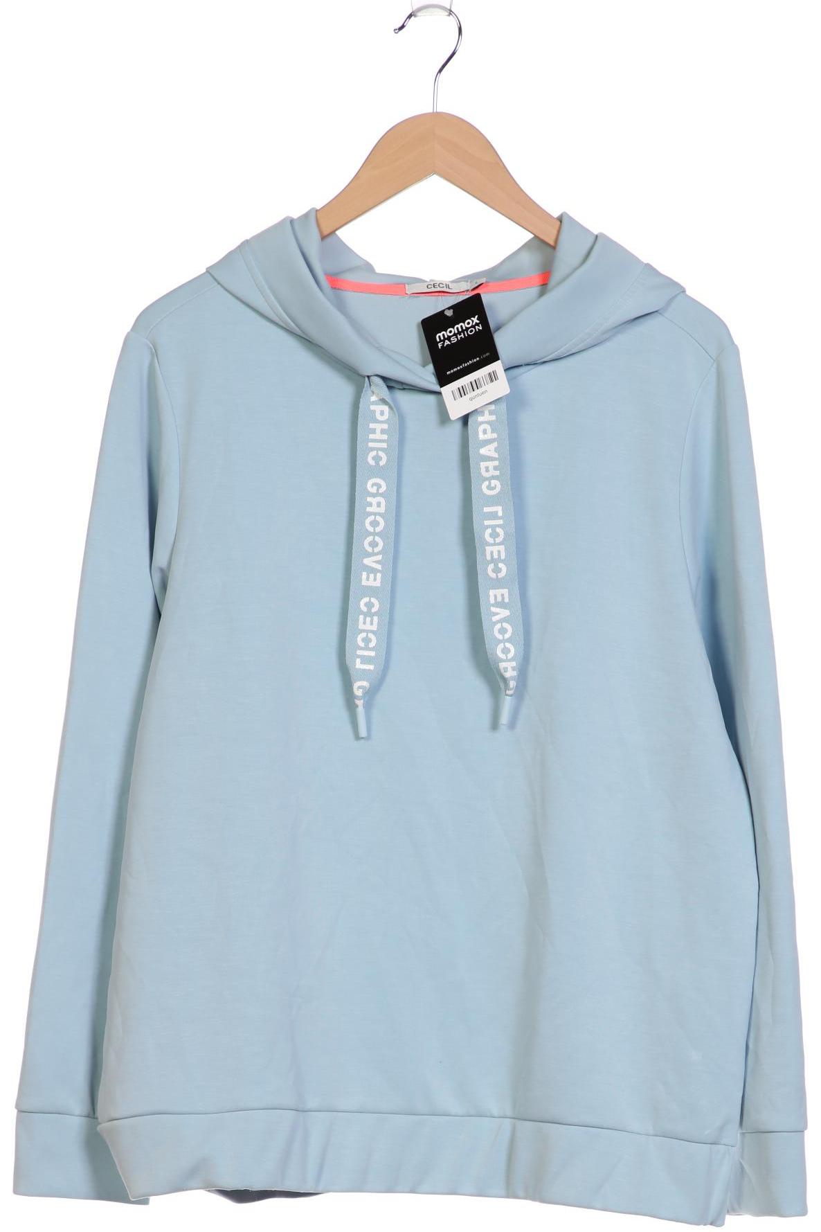 

Cecil Damen Kapuzenpullover, hellblau, Gr. 42
