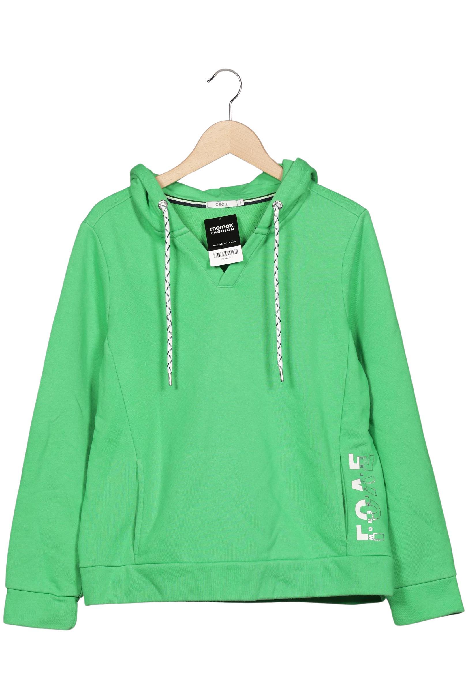 

Cecil Damen Kapuzenpullover, grün, Gr. 36