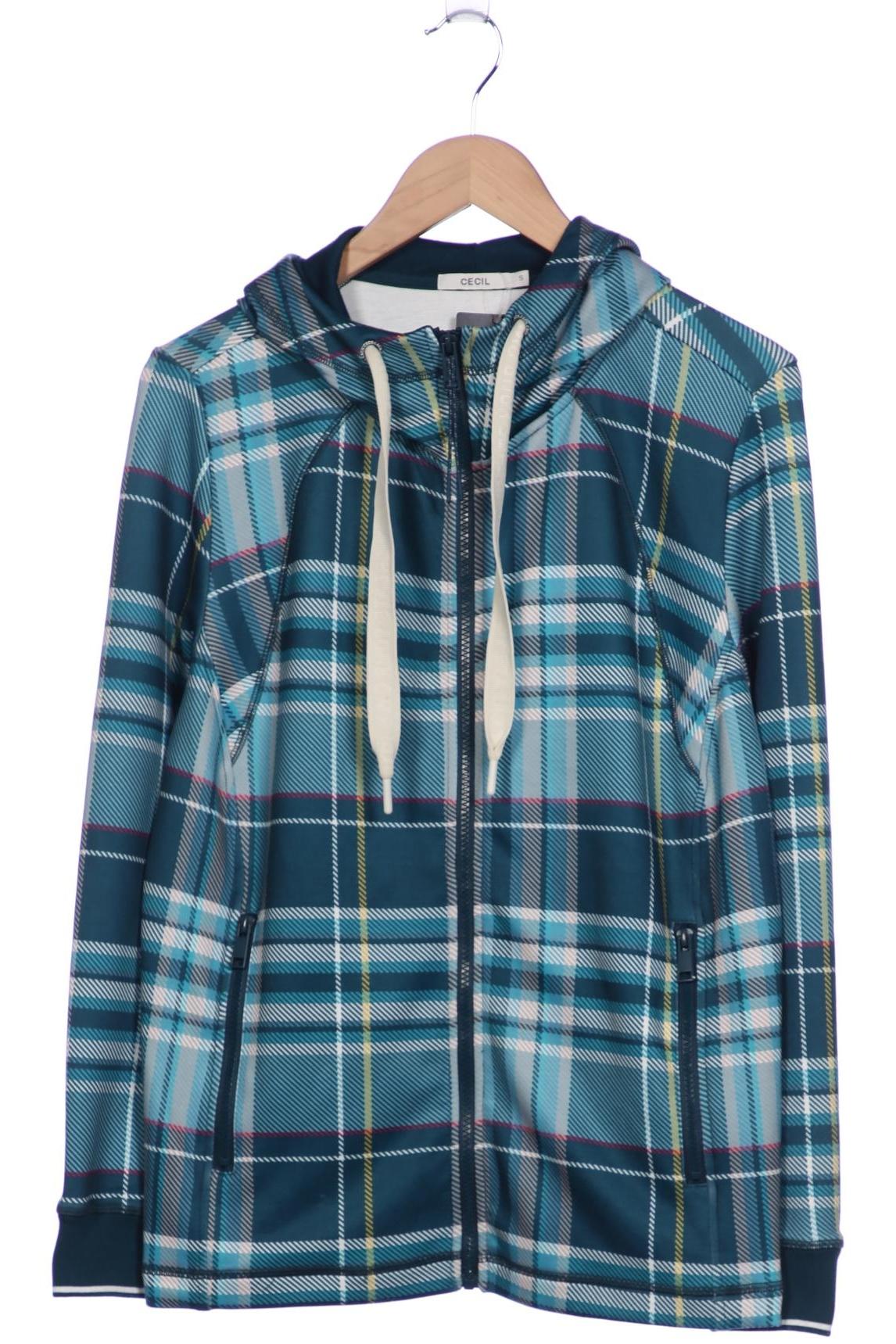 

Cecil Damen Kapuzenpullover, türkis, Gr. 36