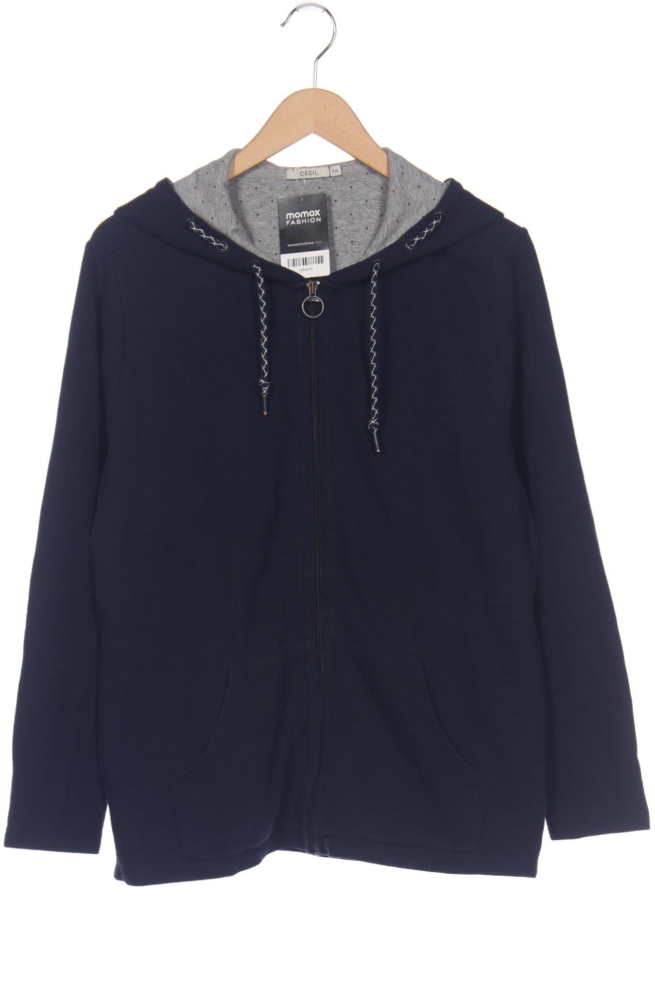 

Cecil Damen Kapuzenpullover, marineblau, Gr. 46
