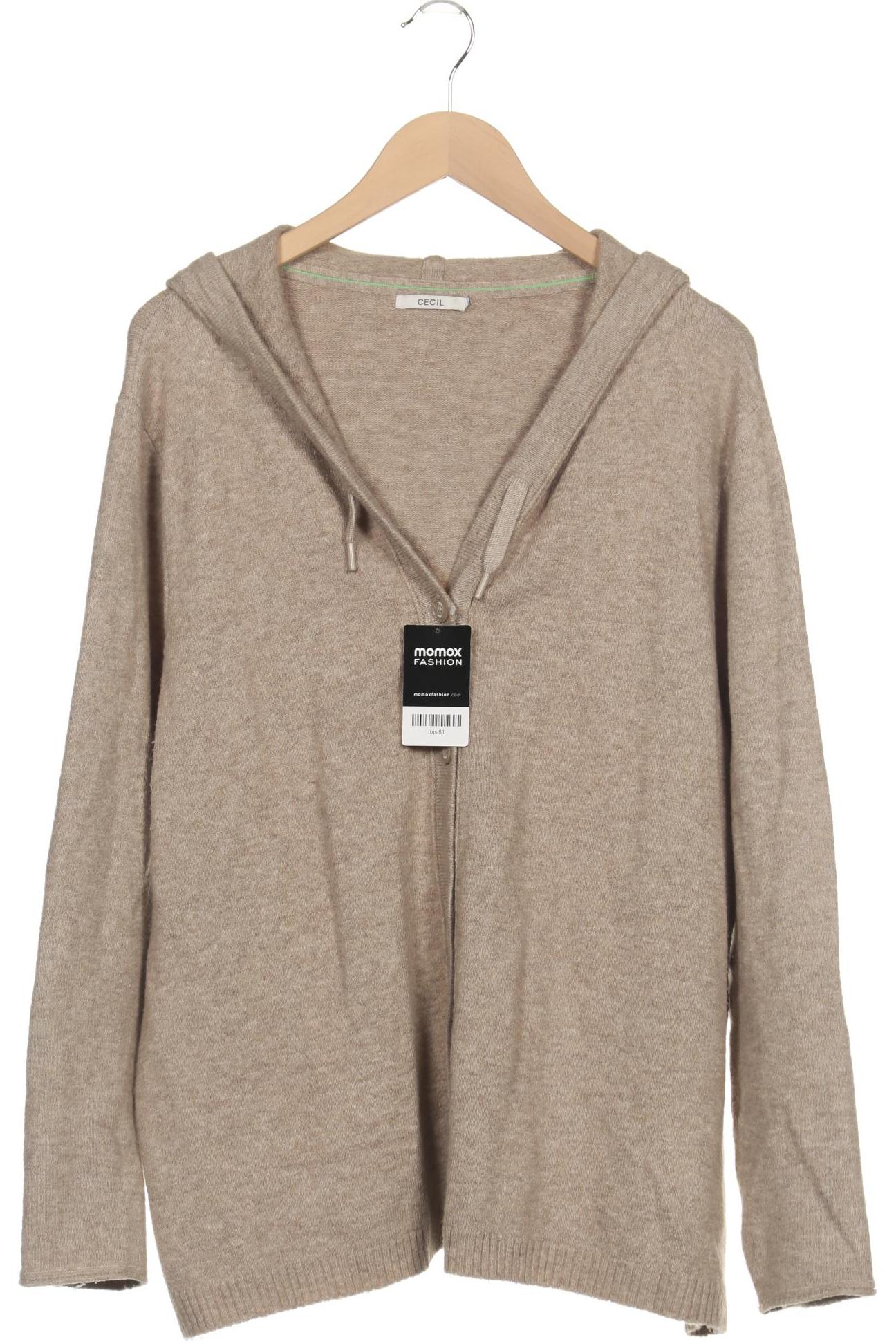 

Cecil Damen Kapuzenpullover, beige, Gr. 44