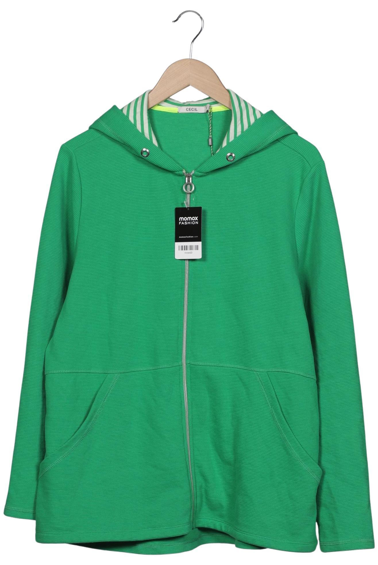 

Cecil Damen Kapuzenpullover, grün, Gr. 46