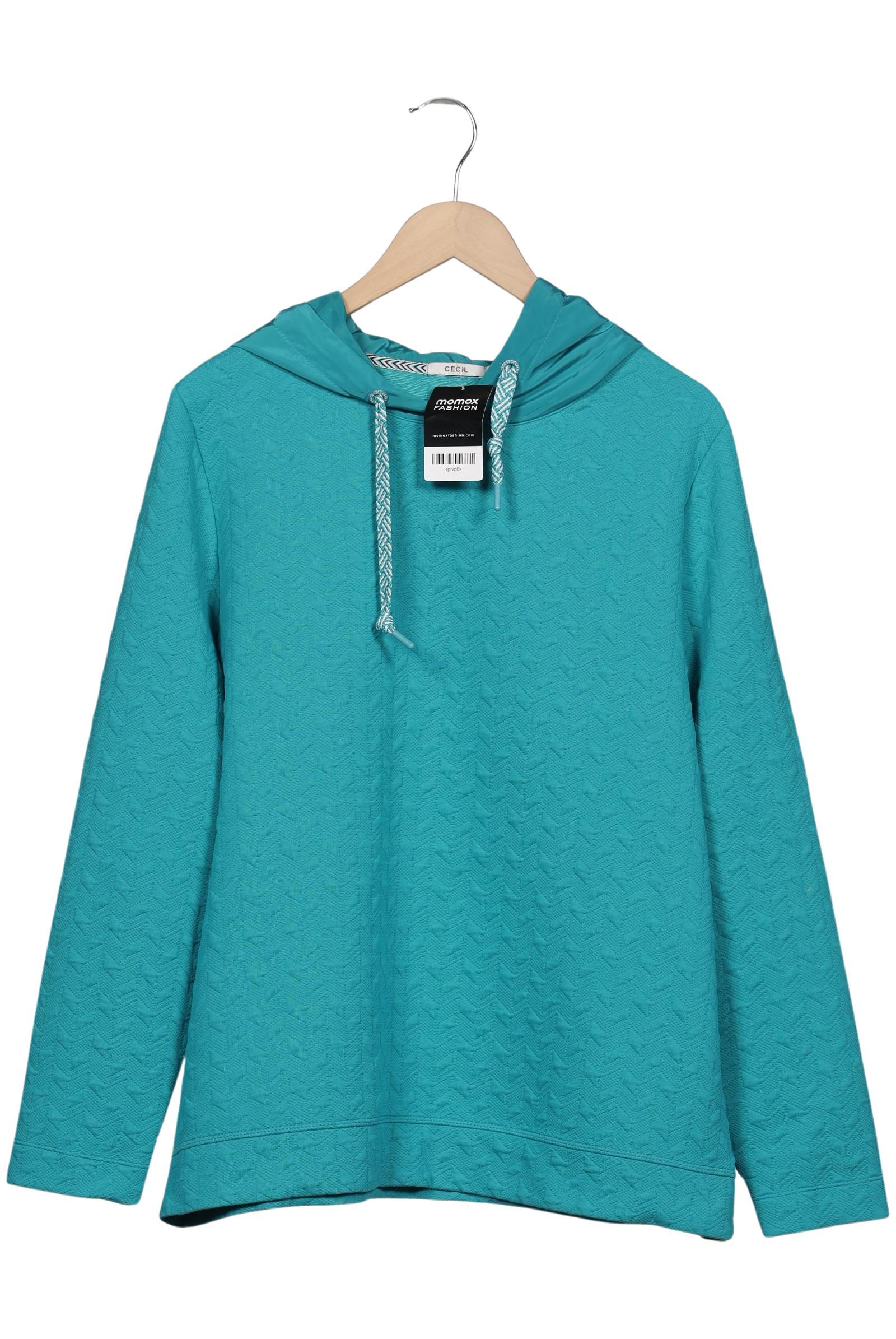 

Cecil Damen Kapuzenpullover, blau, Gr. 44