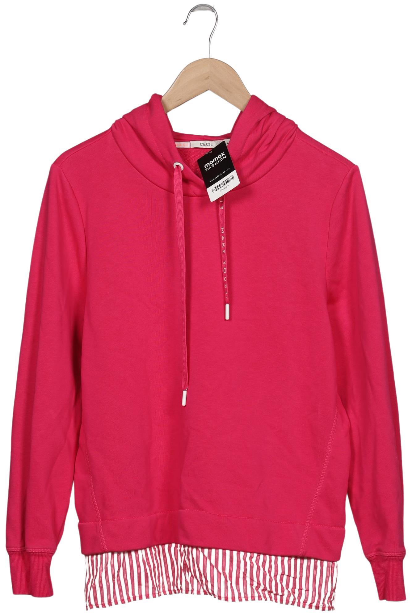 

Cecil Damen Kapuzenpullover, pink, Gr. 42
