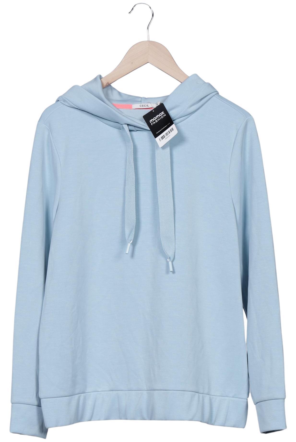 

Cecil Damen Kapuzenpullover, hellblau, Gr. 38