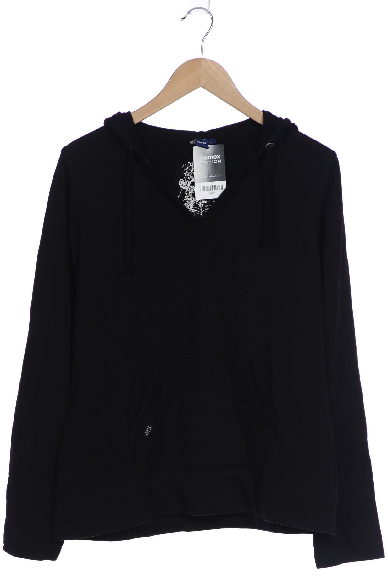 

Cecil Damen Kapuzenpullover, schwarz, Gr. 42