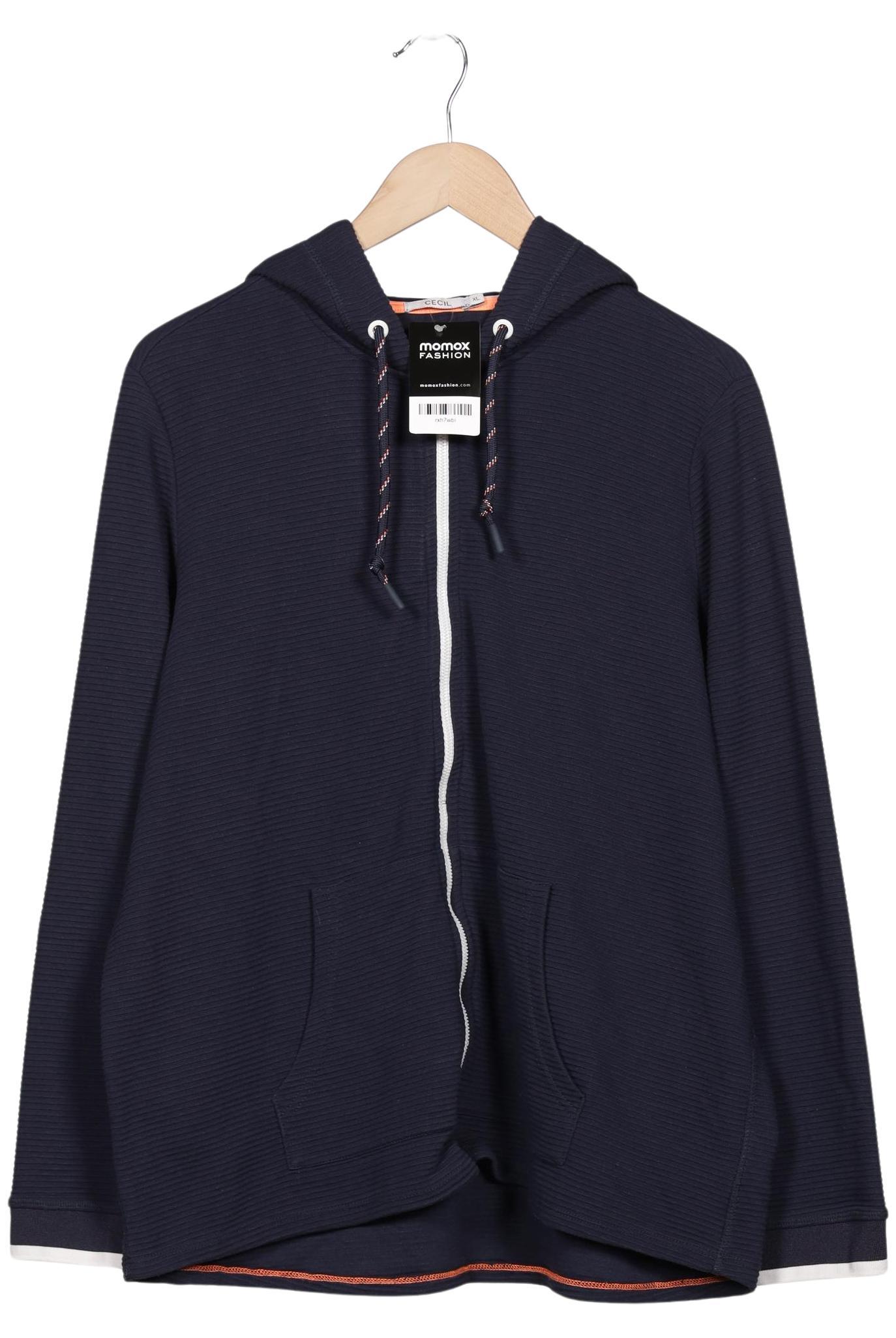 

Cecil Damen Kapuzenpullover, marineblau, Gr. 44