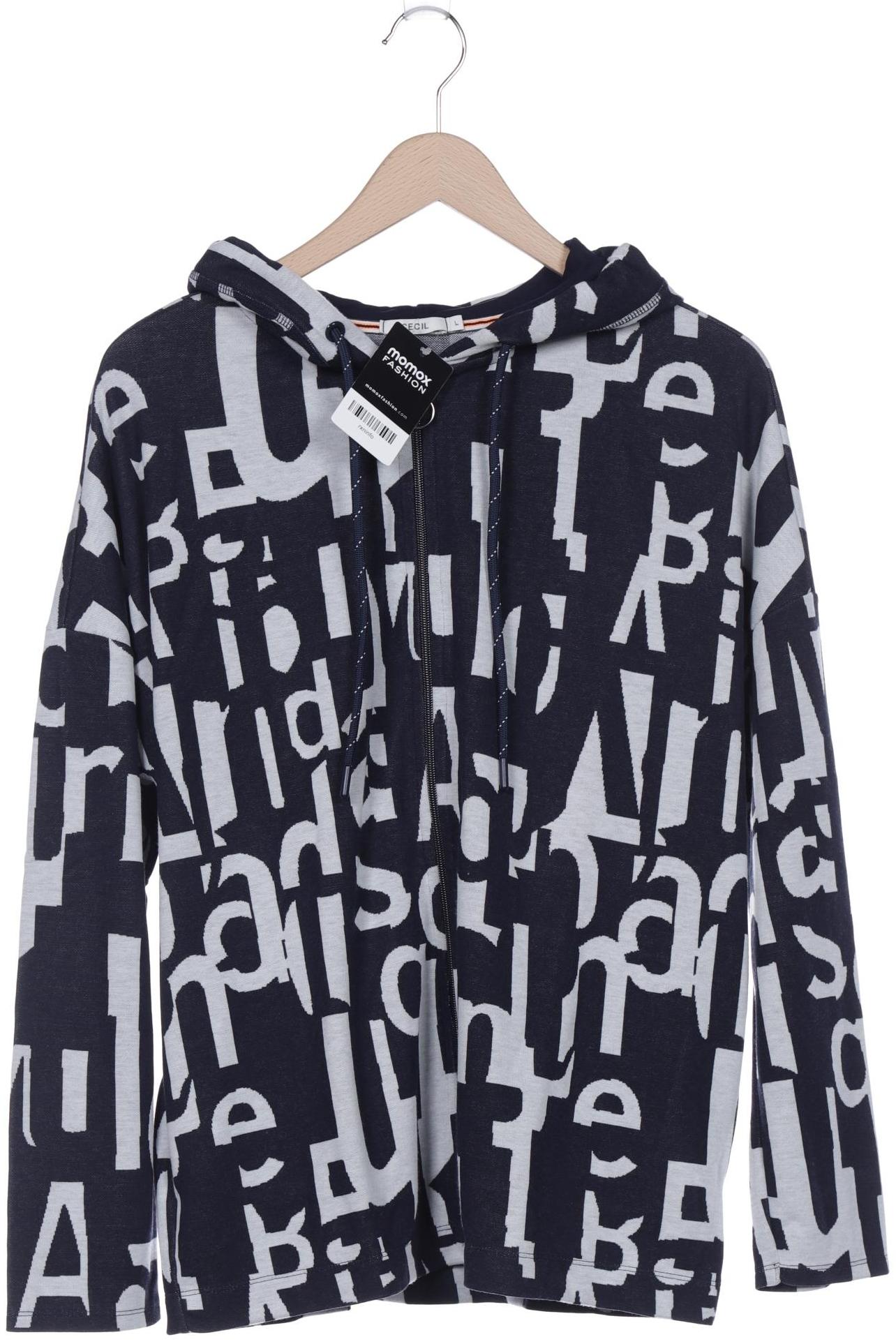 

Cecil Damen Kapuzenpullover, marineblau, Gr. 42