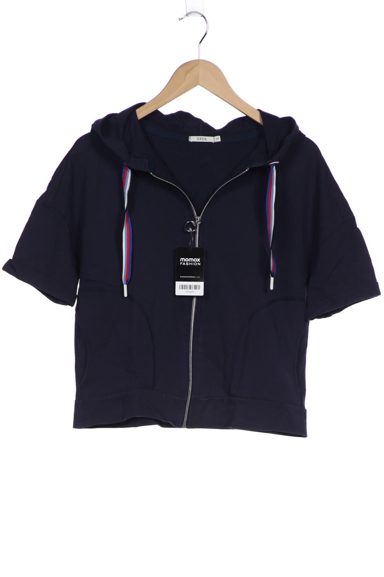 

CECIL Damen Kapuzenpullover, marineblau
