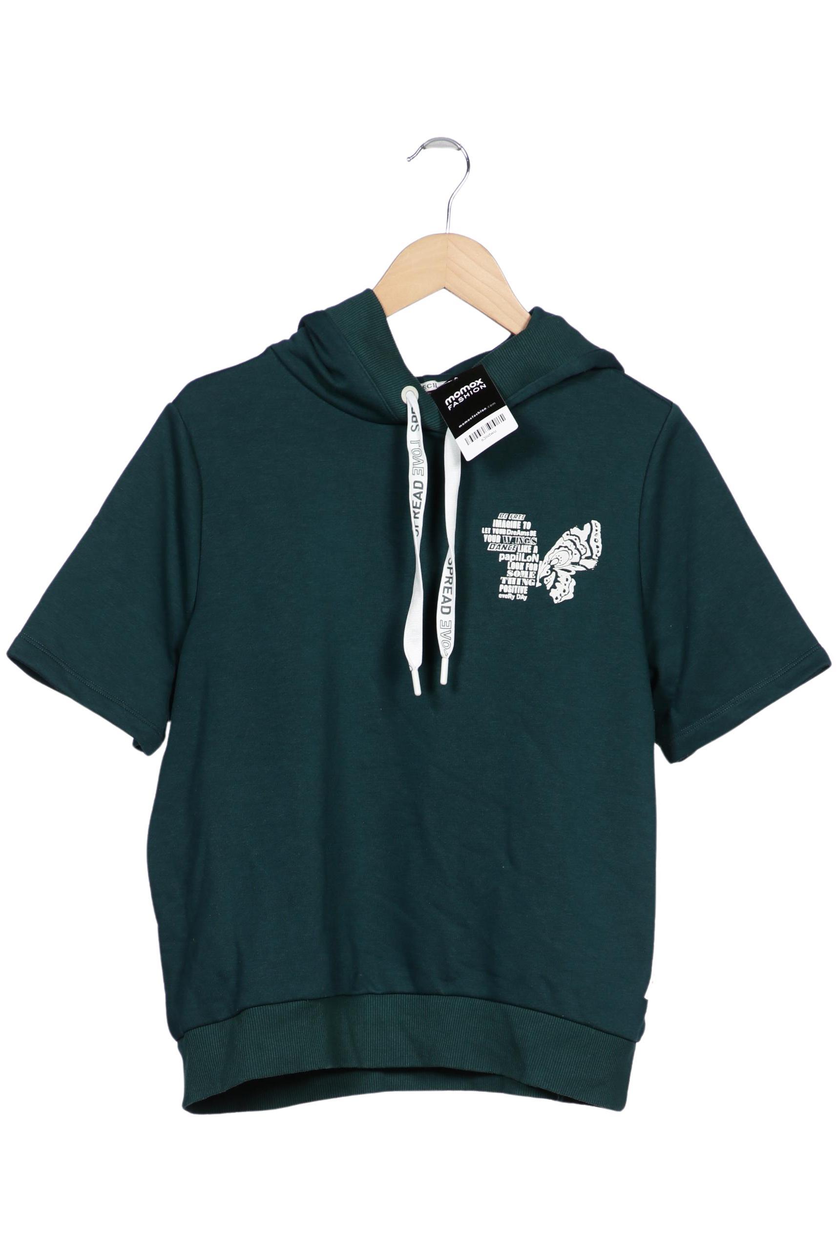 

Cecil Damen Kapuzenpullover, grün, Gr. 38