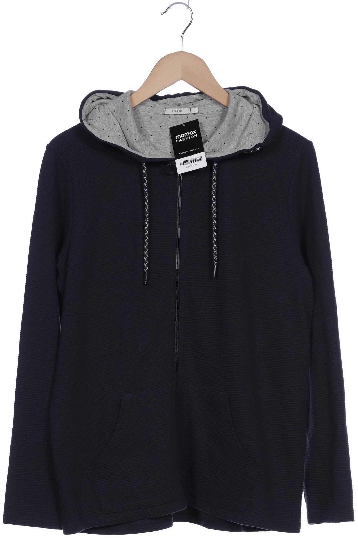 

Cecil Damen Kapuzenpullover, marineblau, Gr. 42