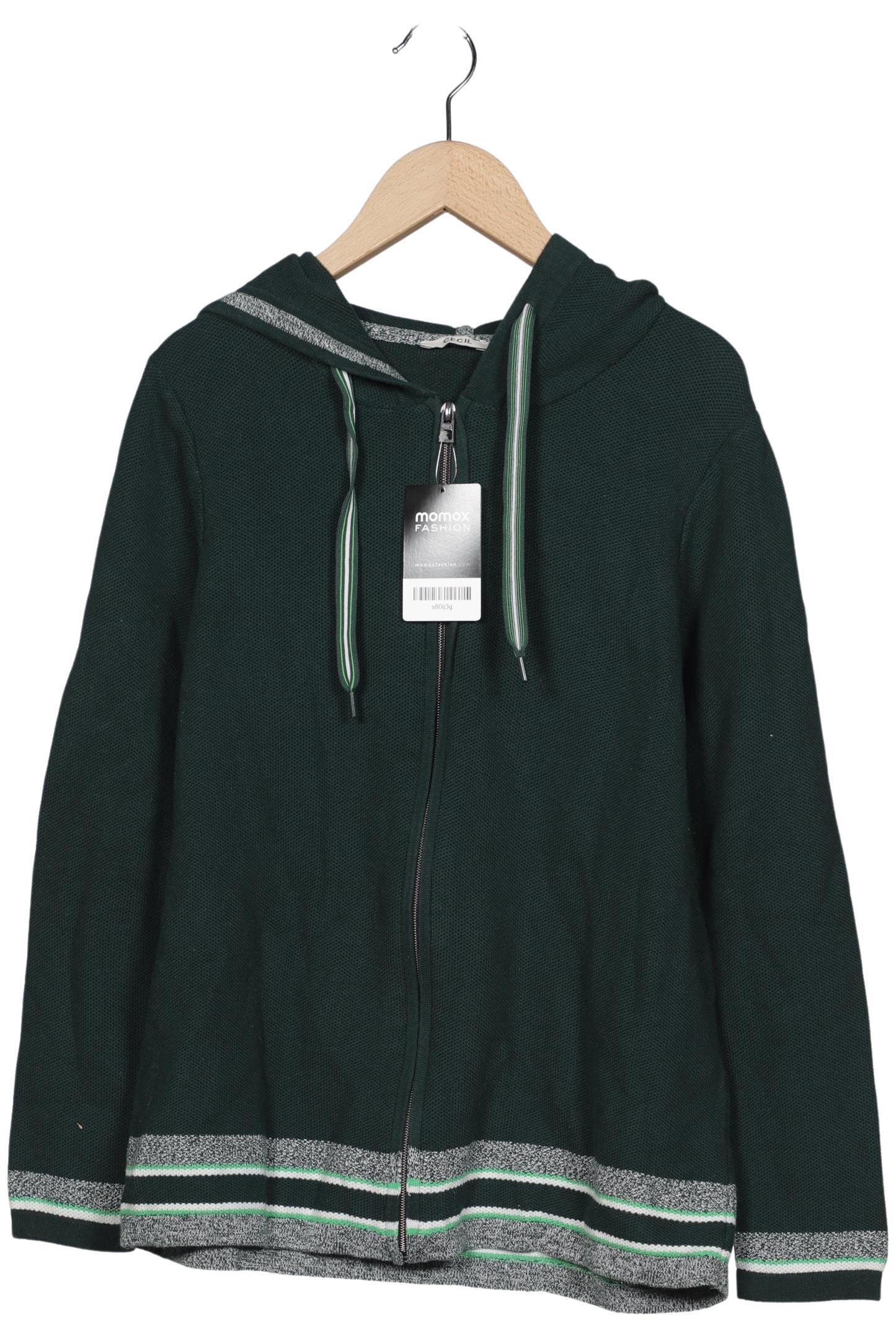 

Cecil Damen Kapuzenpullover, grün, Gr. 38
