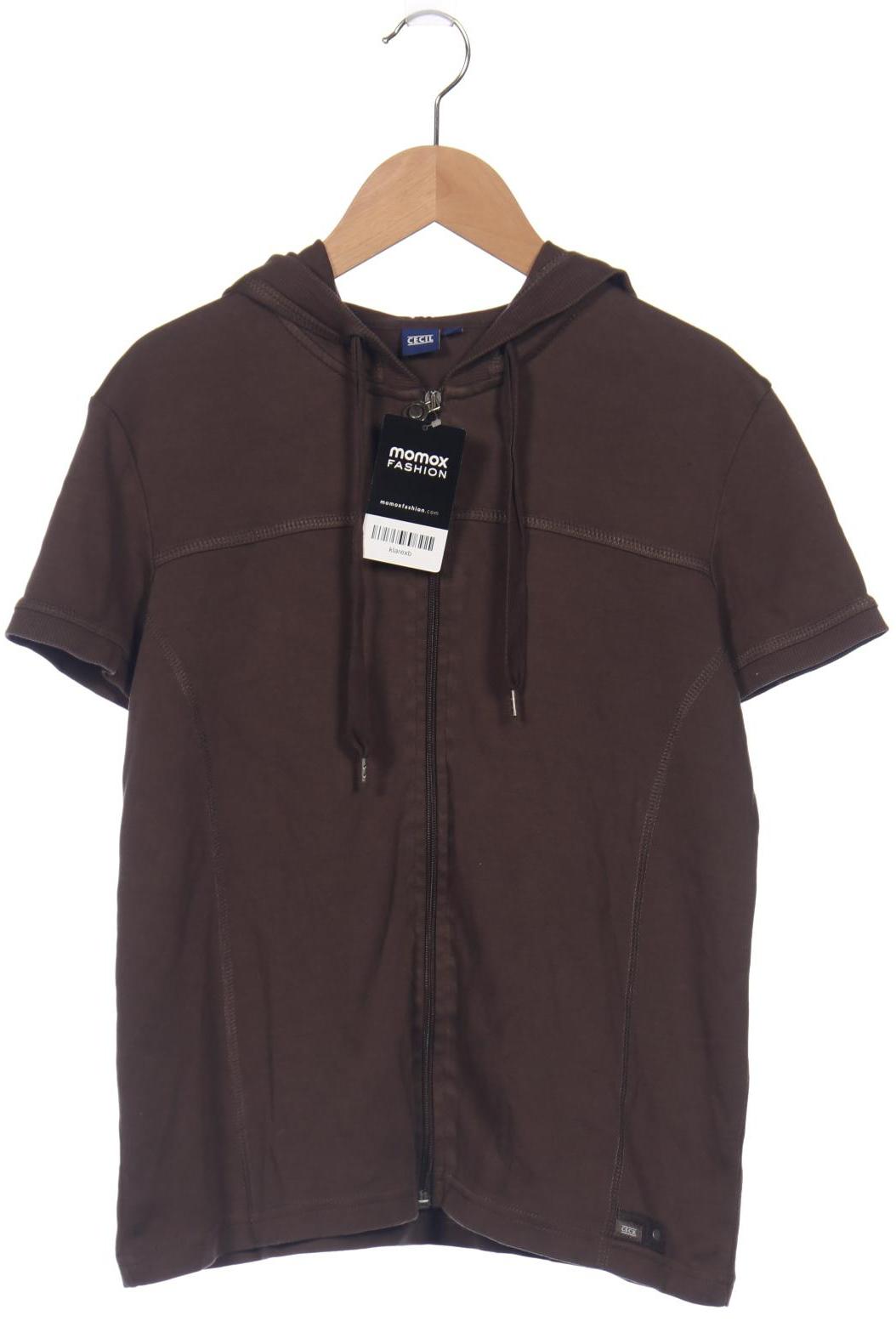 

Cecil Damen Kapuzenpullover, braun, Gr. 36