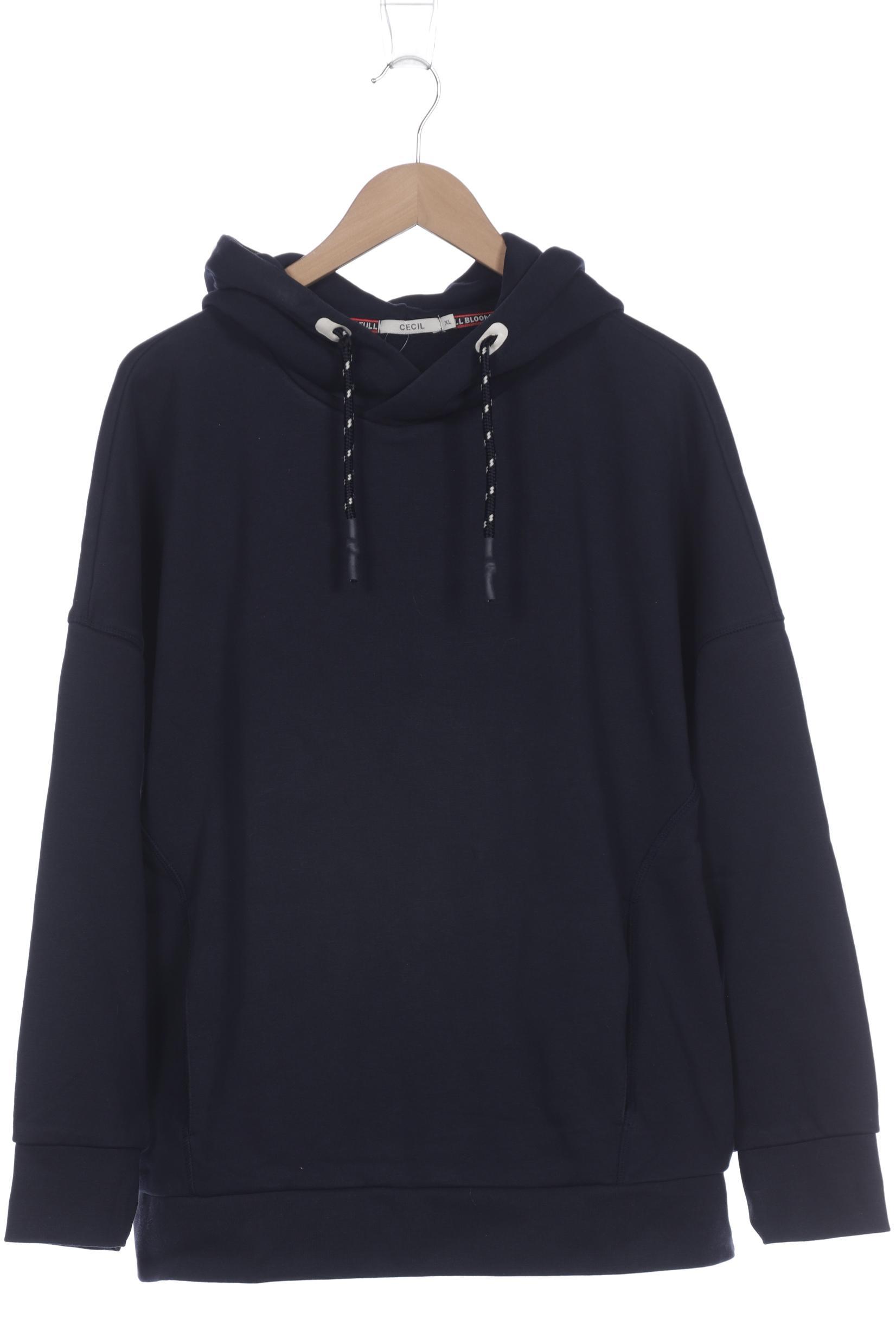

Cecil Damen Kapuzenpullover, marineblau, Gr. 44