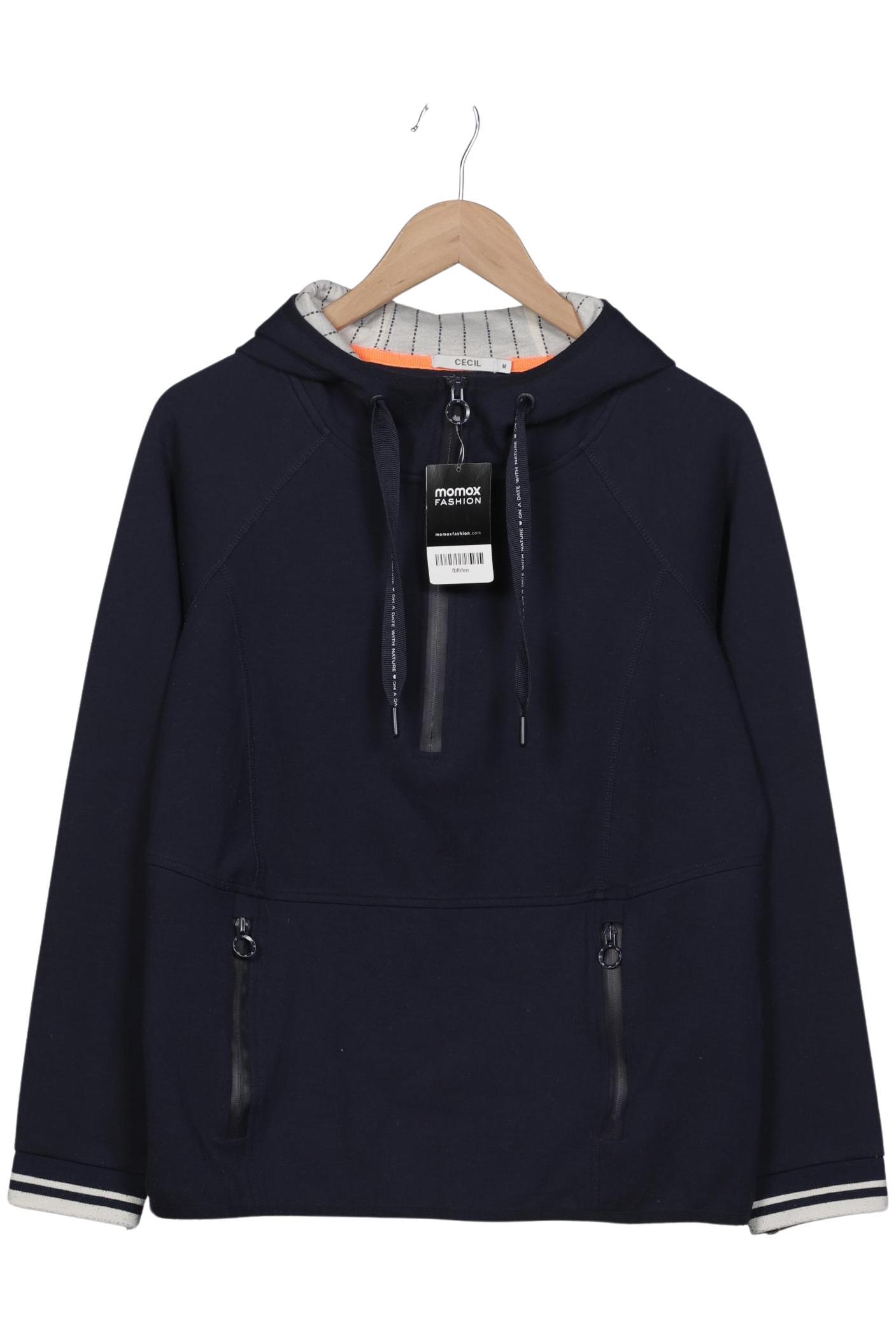 

Cecil Damen Kapuzenpullover, marineblau, Gr. 38