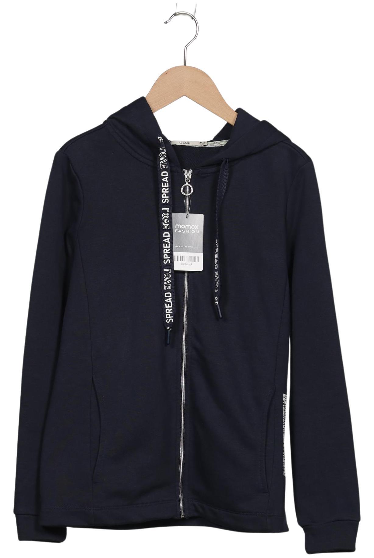 

Cecil Damen Kapuzenpullover, marineblau, Gr. 34