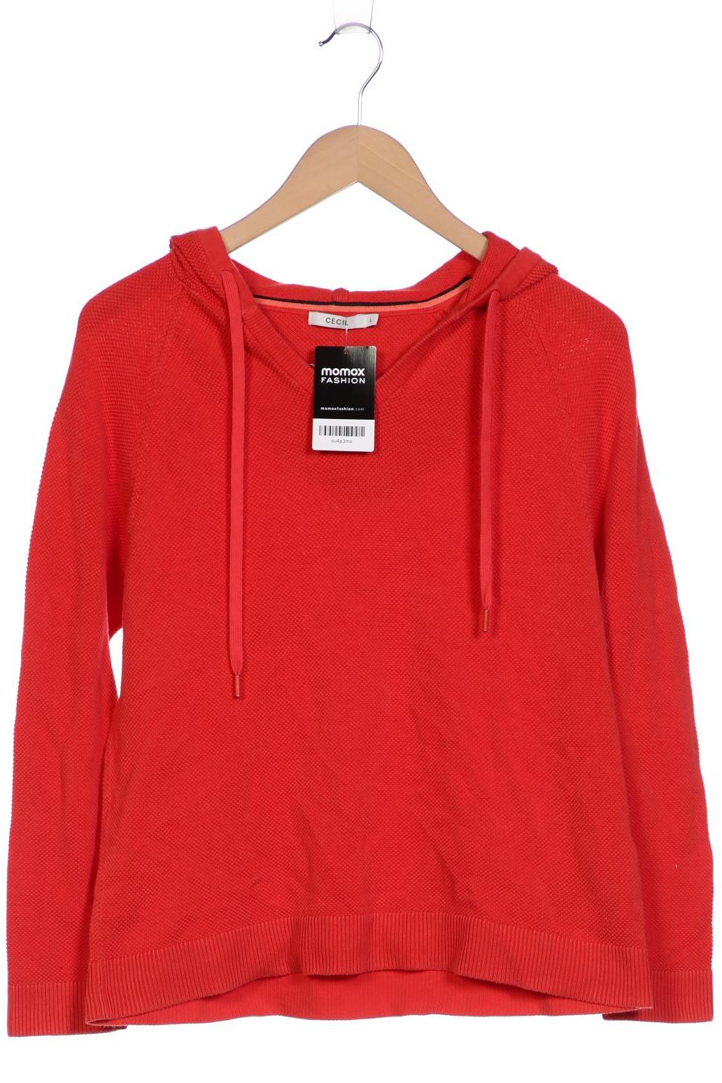 

Cecil Damen Kapuzenpullover, rot, Gr. 42