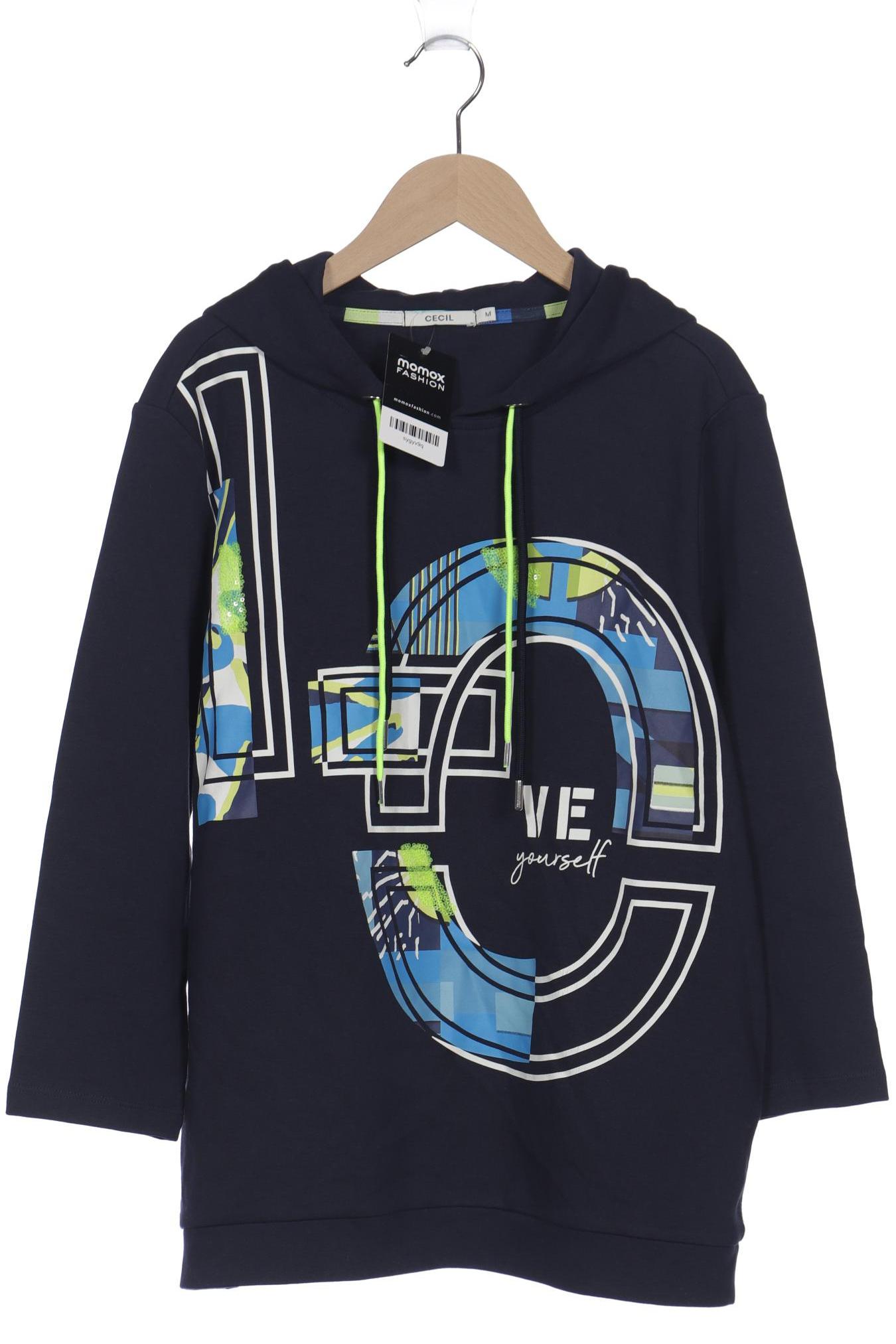 

CECIL Damen Kapuzenpullover, marineblau