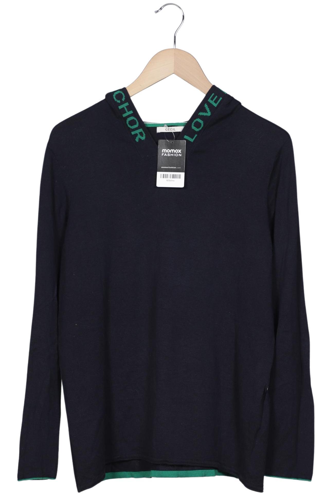 

Cecil Damen Kapuzenpullover, marineblau, Gr. 42