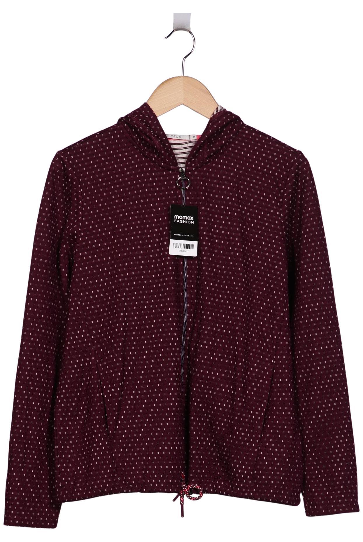

Cecil Damen Kapuzenpullover, bordeaux, Gr. 38