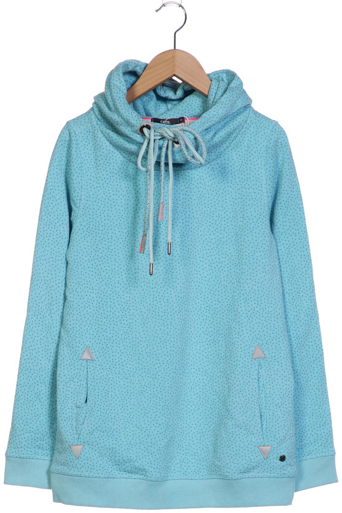 

CECIL Damen Kapuzenpullover, blau