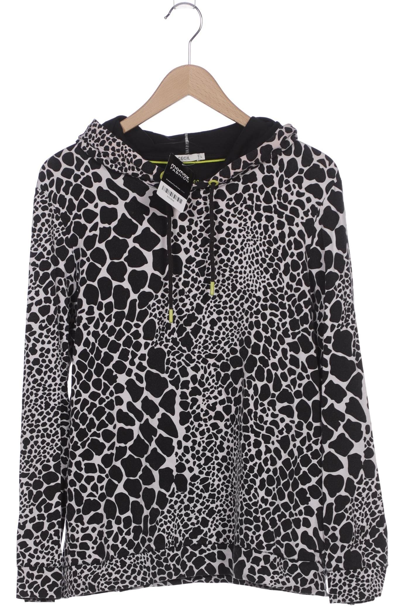 

Cecil Damen Kapuzenpullover, schwarz, Gr. 42