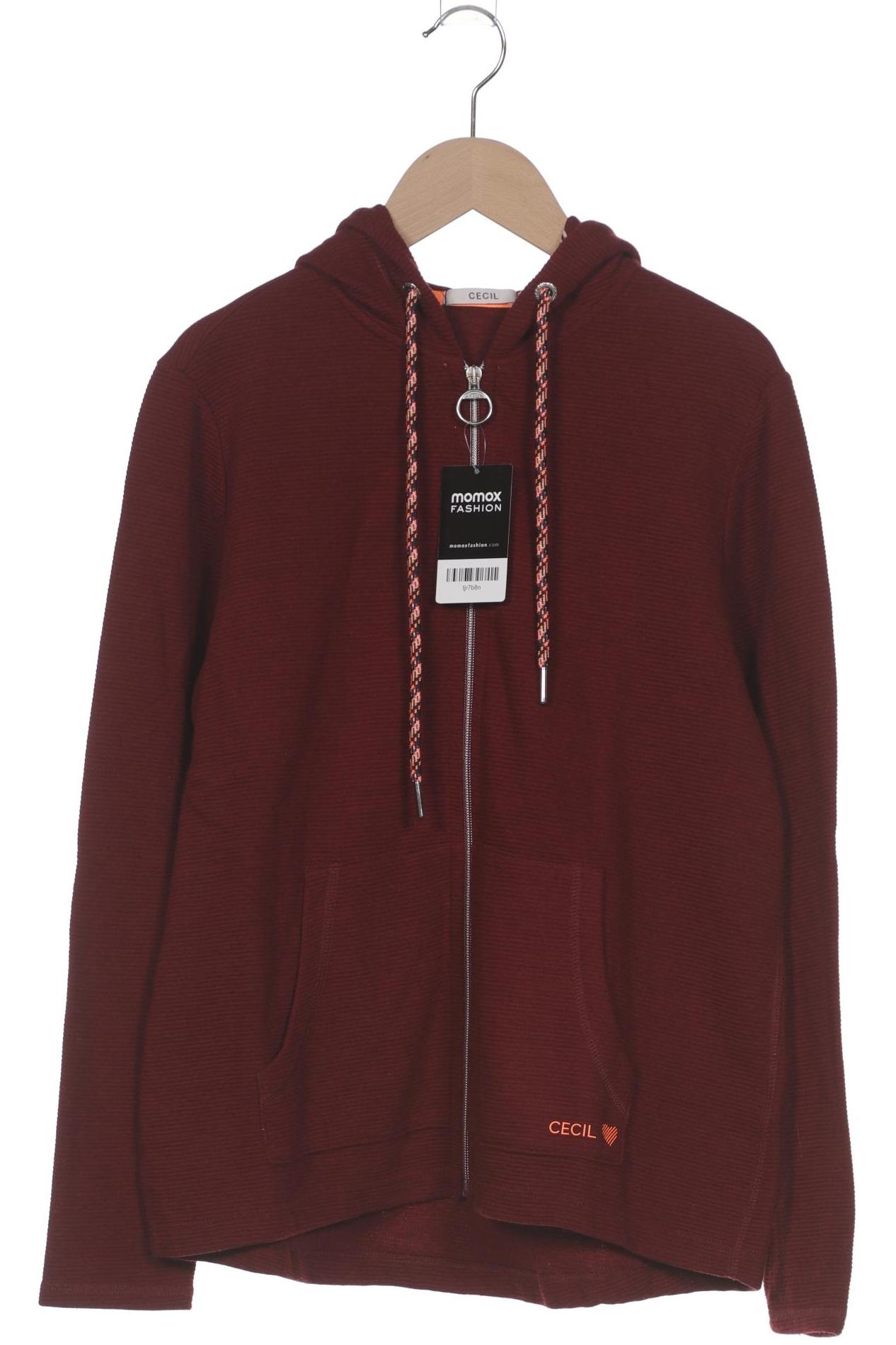 

Cecil Damen Kapuzenpullover, bordeaux, Gr. 36