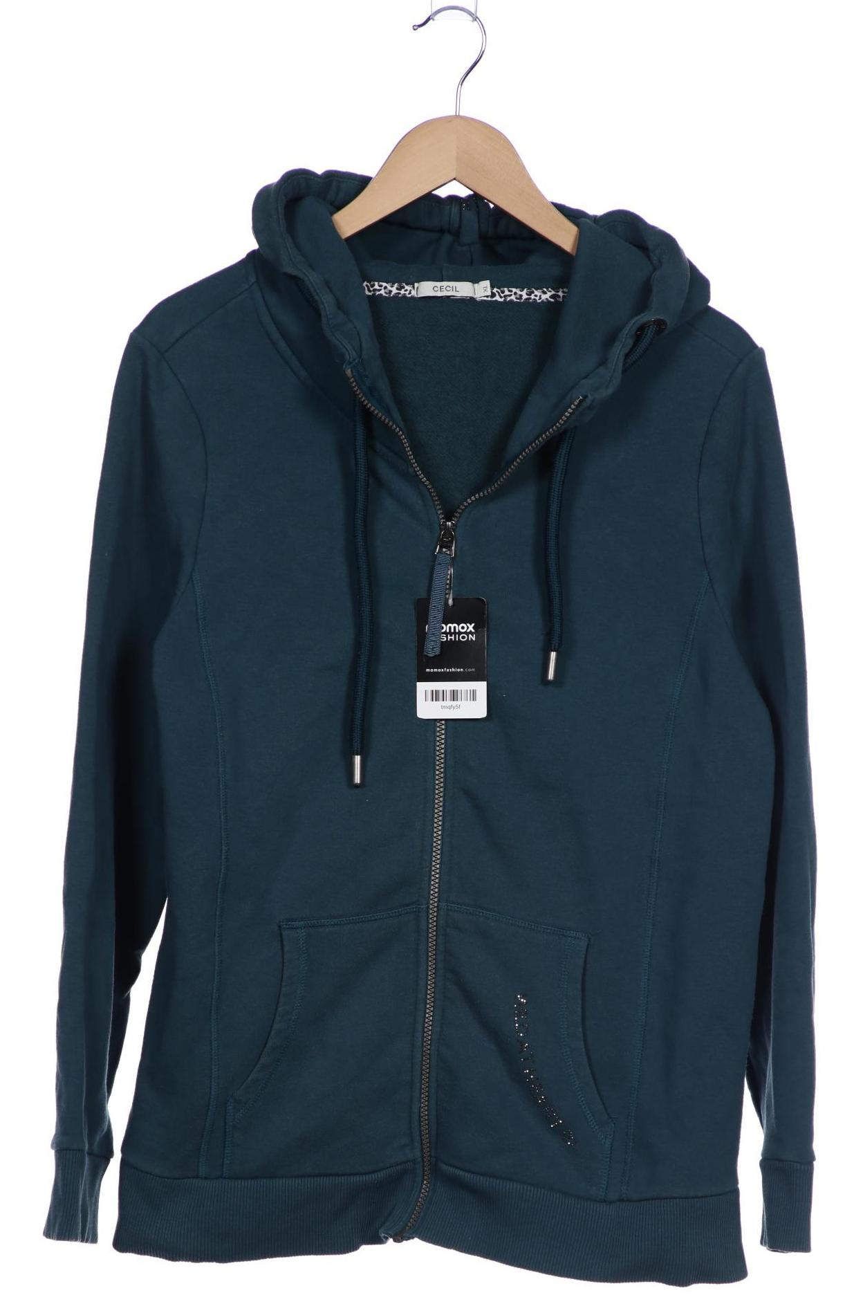 

Cecil Damen Kapuzenpullover, türkis, Gr. 44