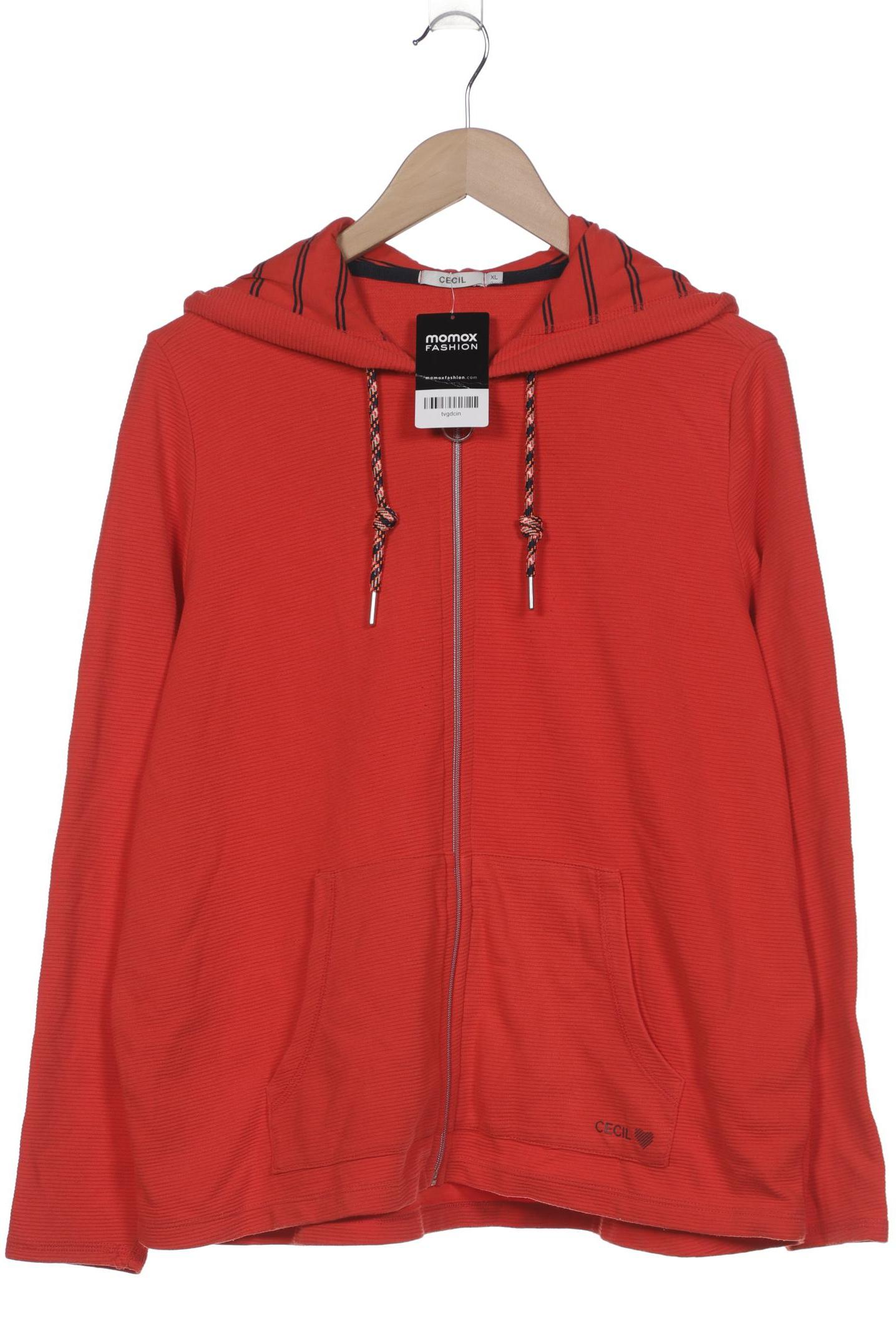 

Cecil Damen Kapuzenpullover, rot, Gr. 44