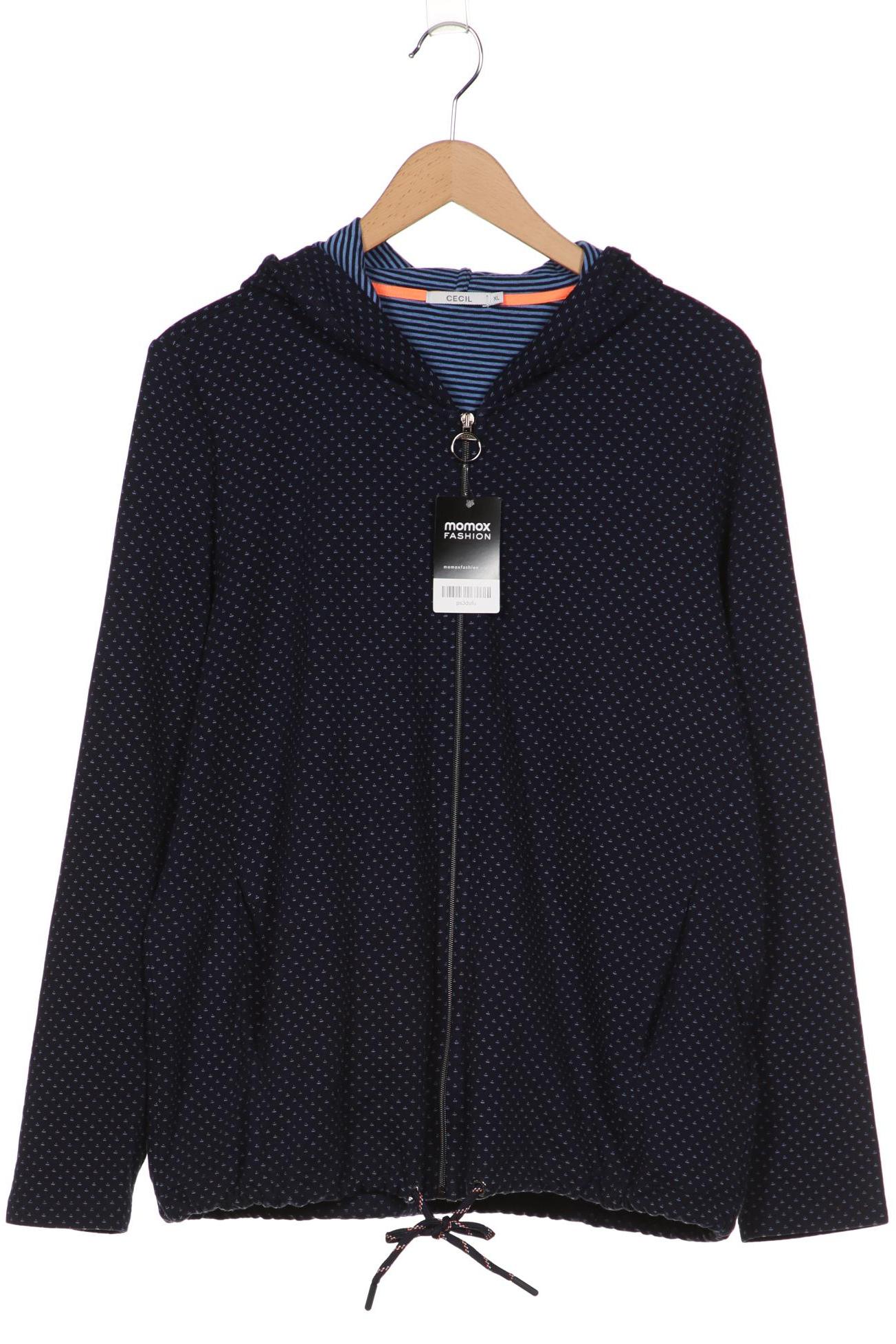 

CECIL Damen Kapuzenpullover, marineblau