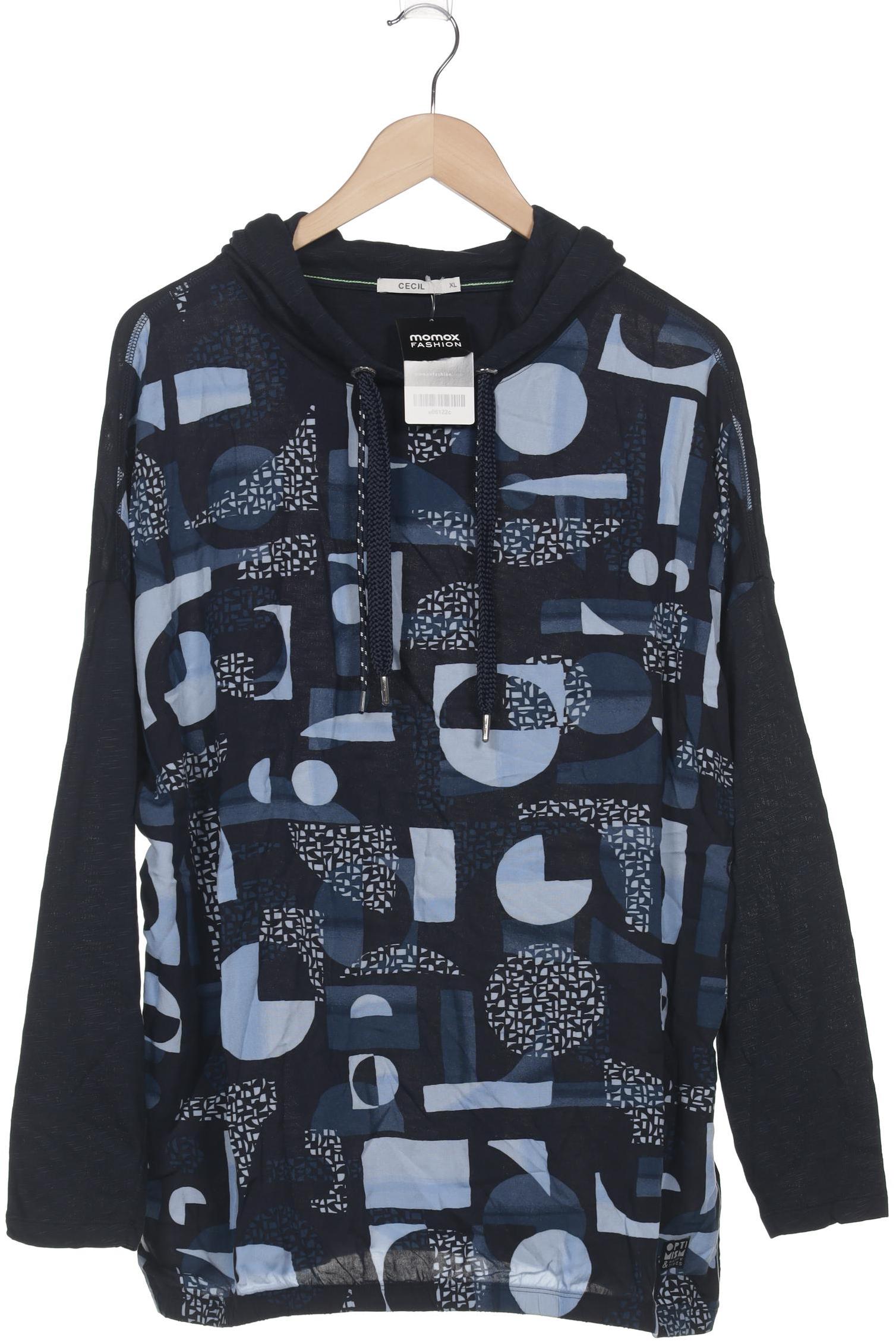 

Cecil Damen Kapuzenpullover, marineblau, Gr. 44