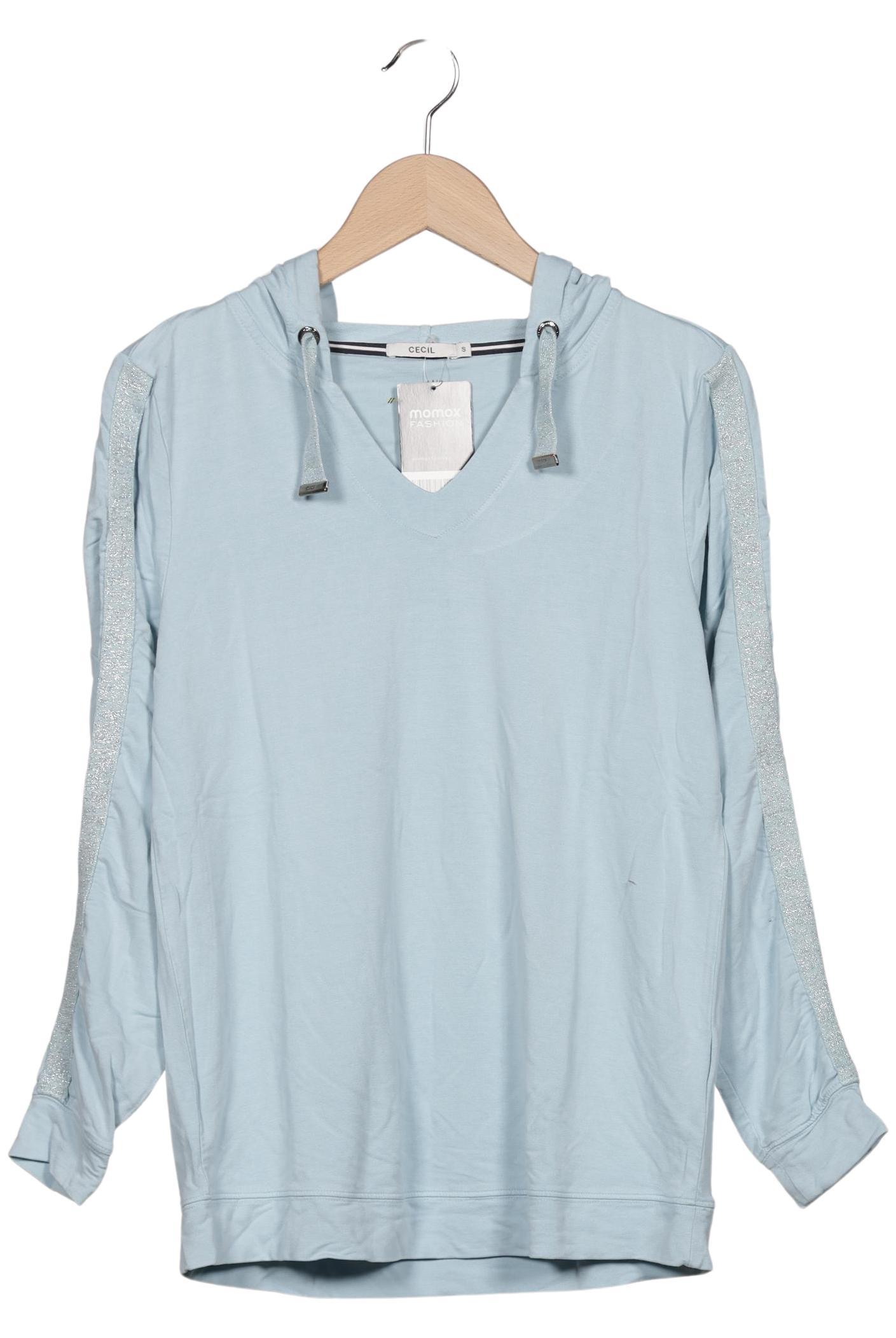 

Cecil Damen Kapuzenpullover, hellblau, Gr. 36