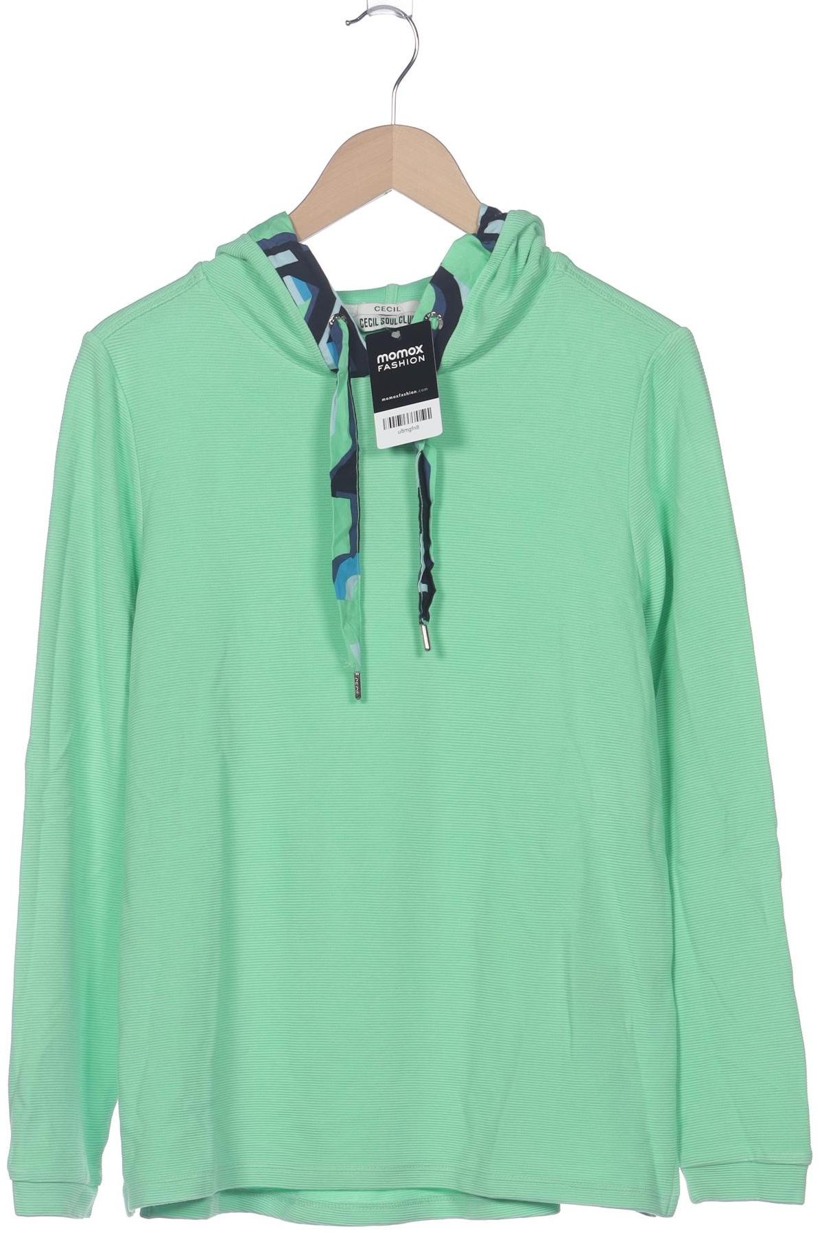 

Cecil Damen Kapuzenpullover, grün, Gr. 38