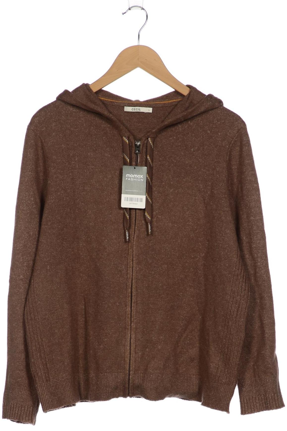 

Cecil Damen Kapuzenpullover, braun, Gr. 42