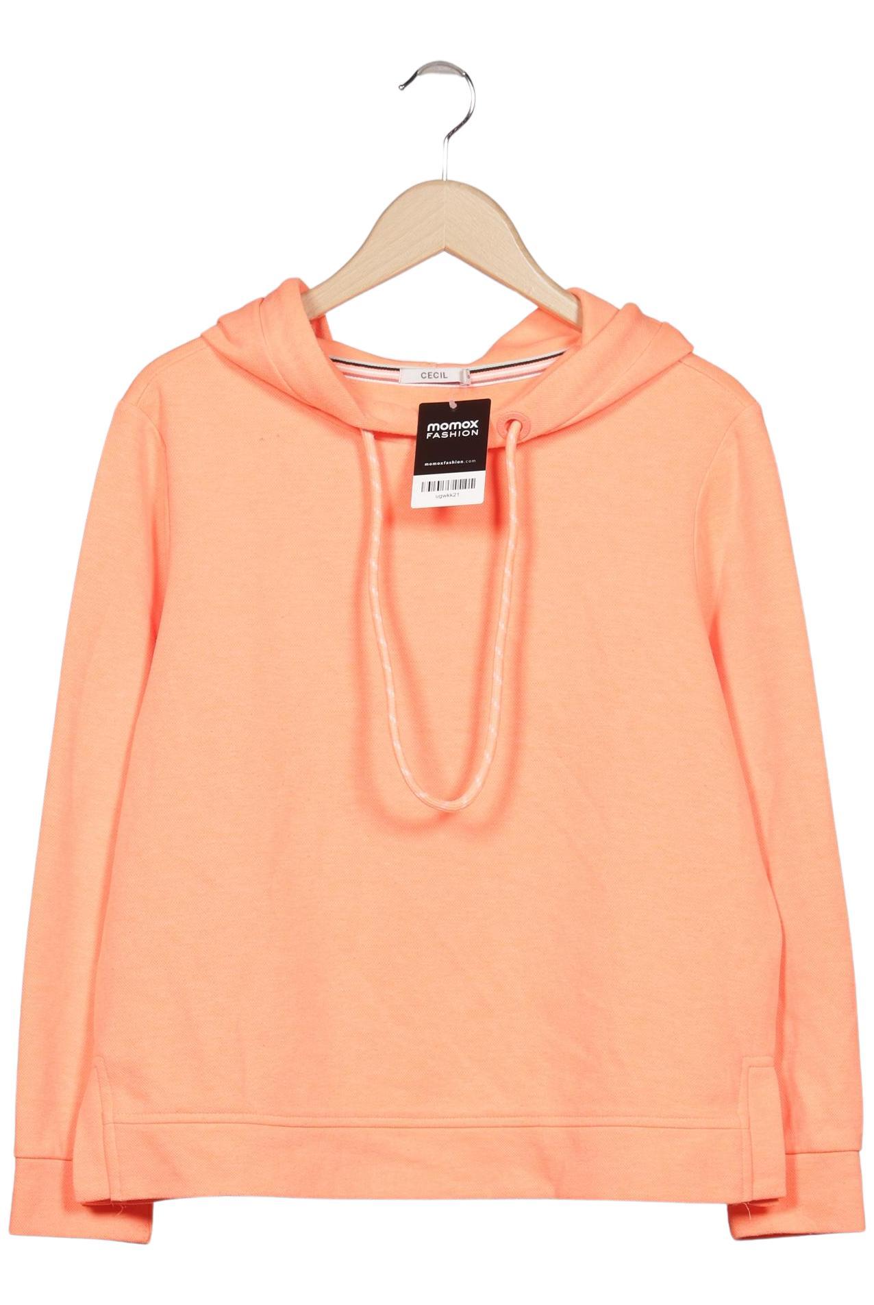 

Cecil Damen Kapuzenpullover, orange, Gr. 36