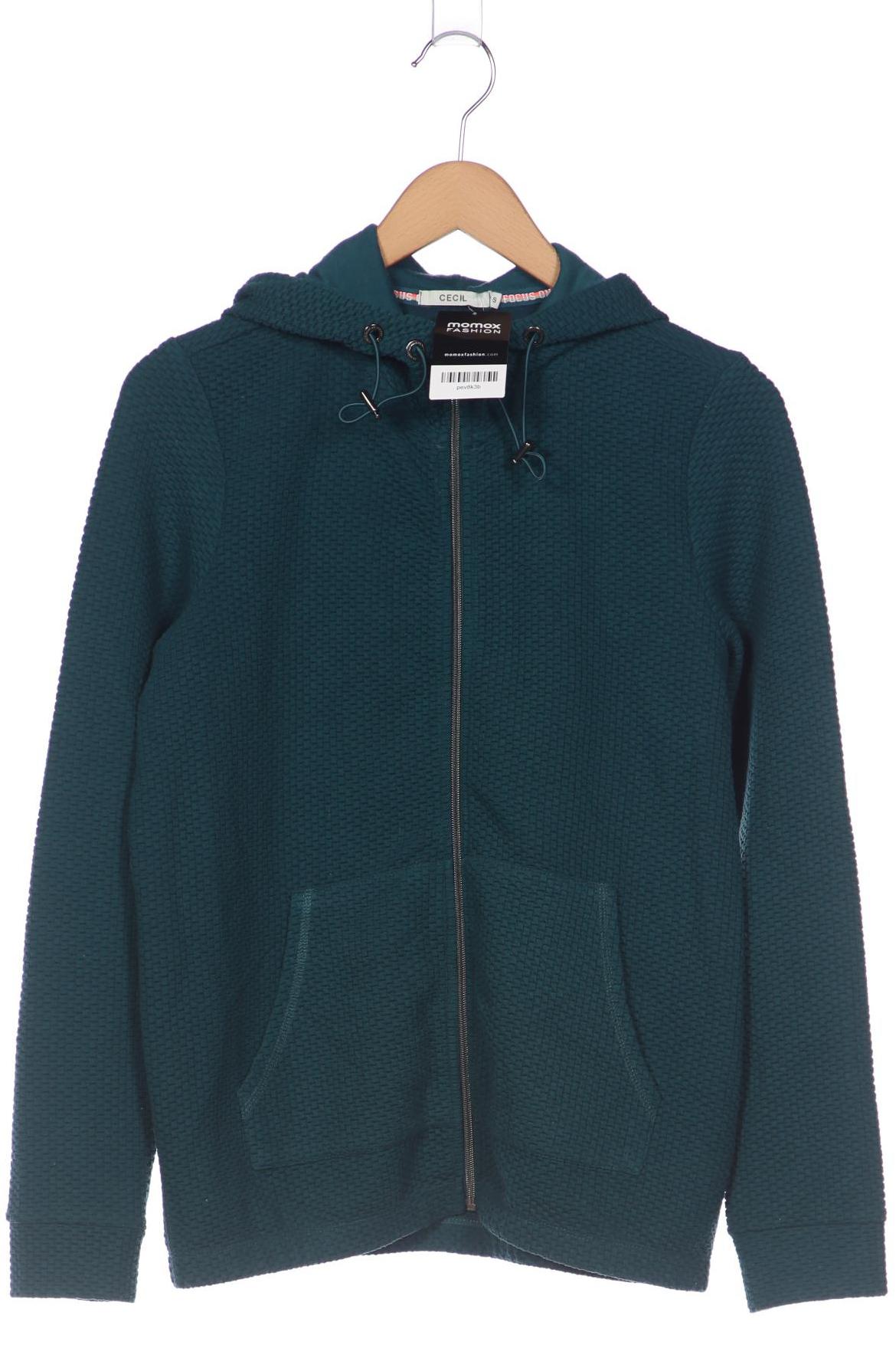 

Cecil Damen Kapuzenpullover, türkis, Gr. 36