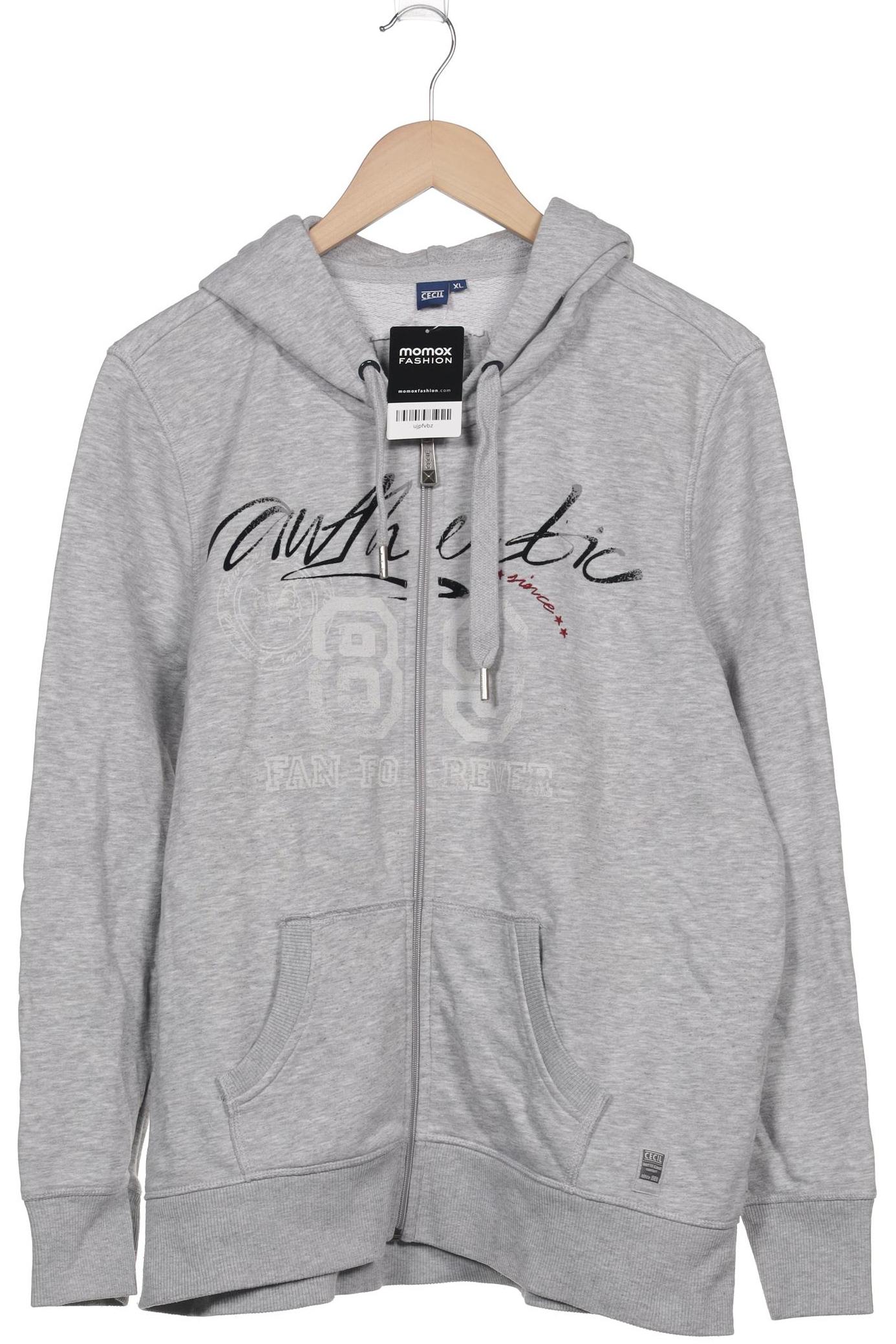 

Cecil Damen Kapuzenpullover, grau, Gr. 44