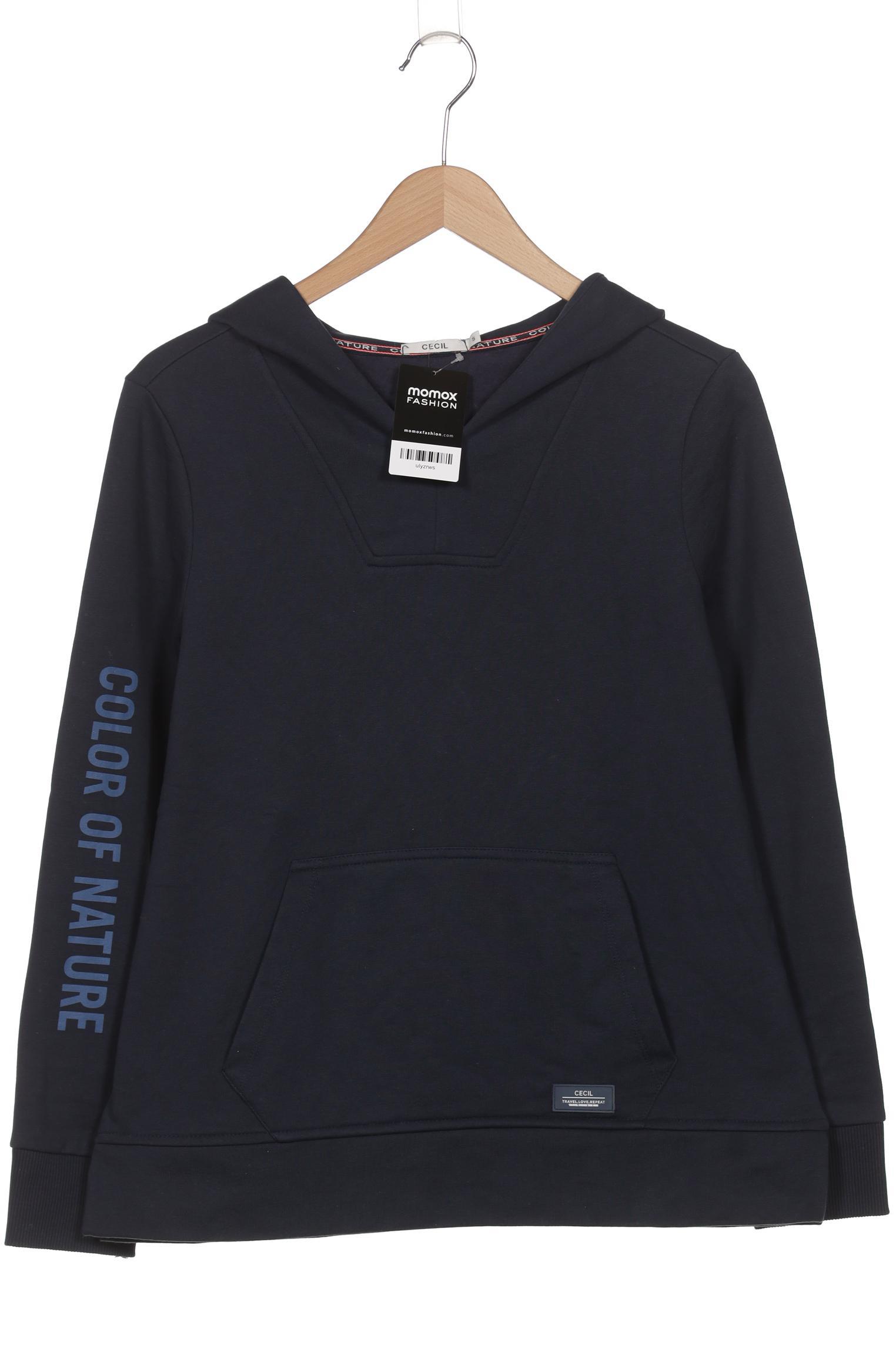 

Cecil Damen Kapuzenpullover, marineblau, Gr. 36