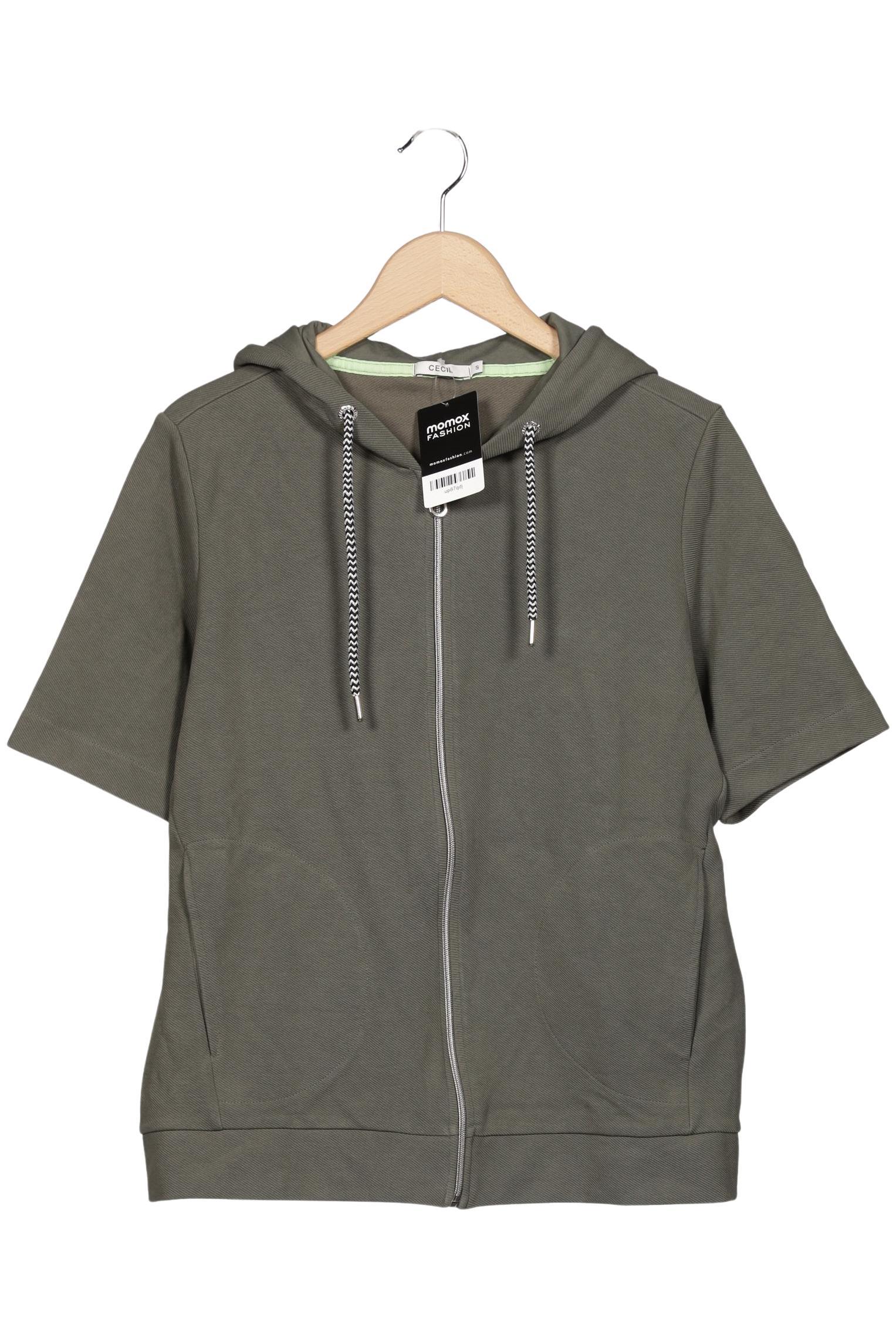 

Cecil Damen Kapuzenpullover, grün, Gr. 36