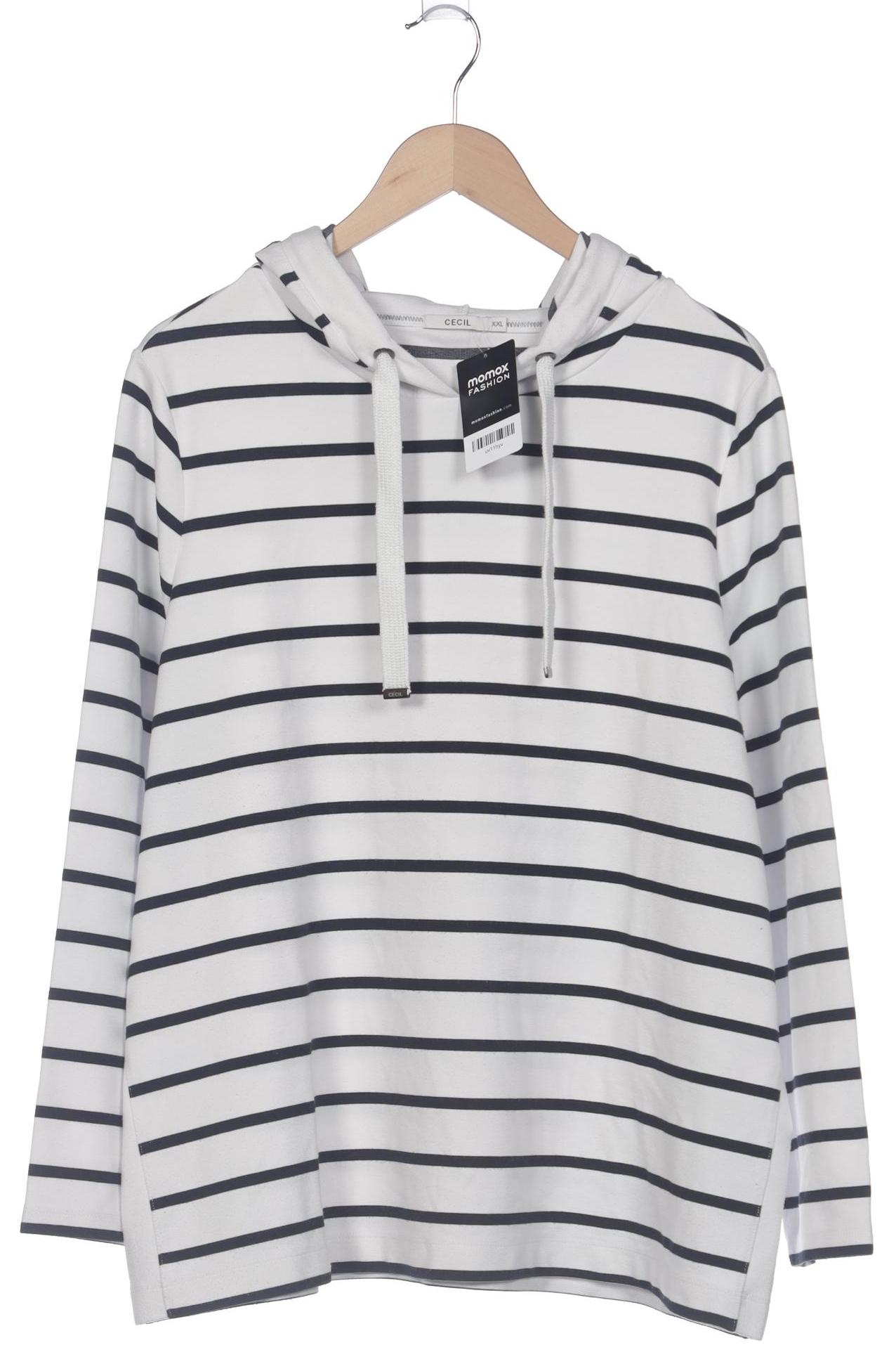 

Cecil Damen Kapuzenpullover, weiß, Gr. 46