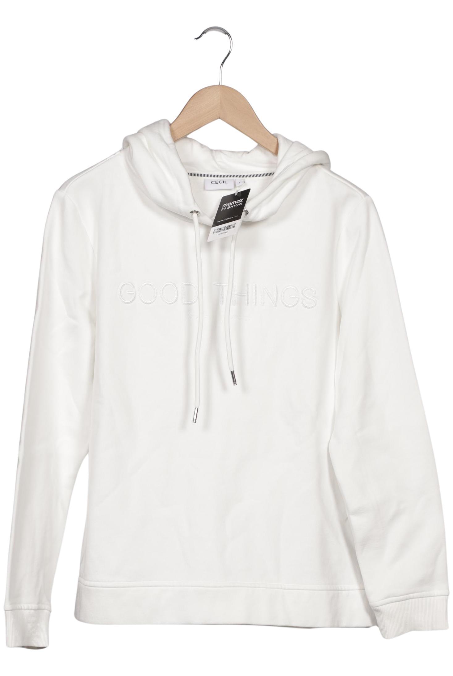 

Cecil Damen Kapuzenpullover, weiß, Gr. 42