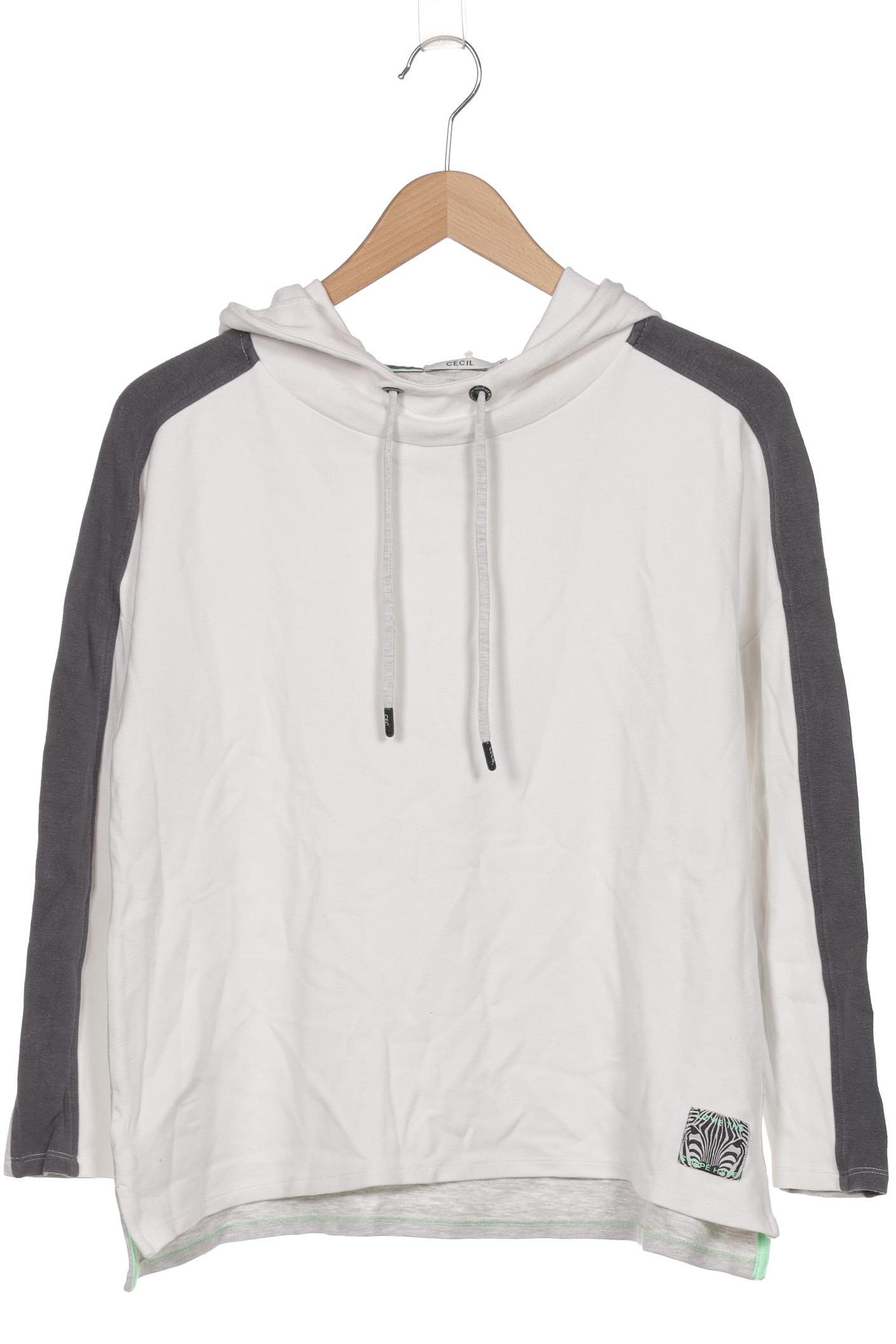 

Cecil Damen Kapuzenpullover, weiß, Gr. 38
