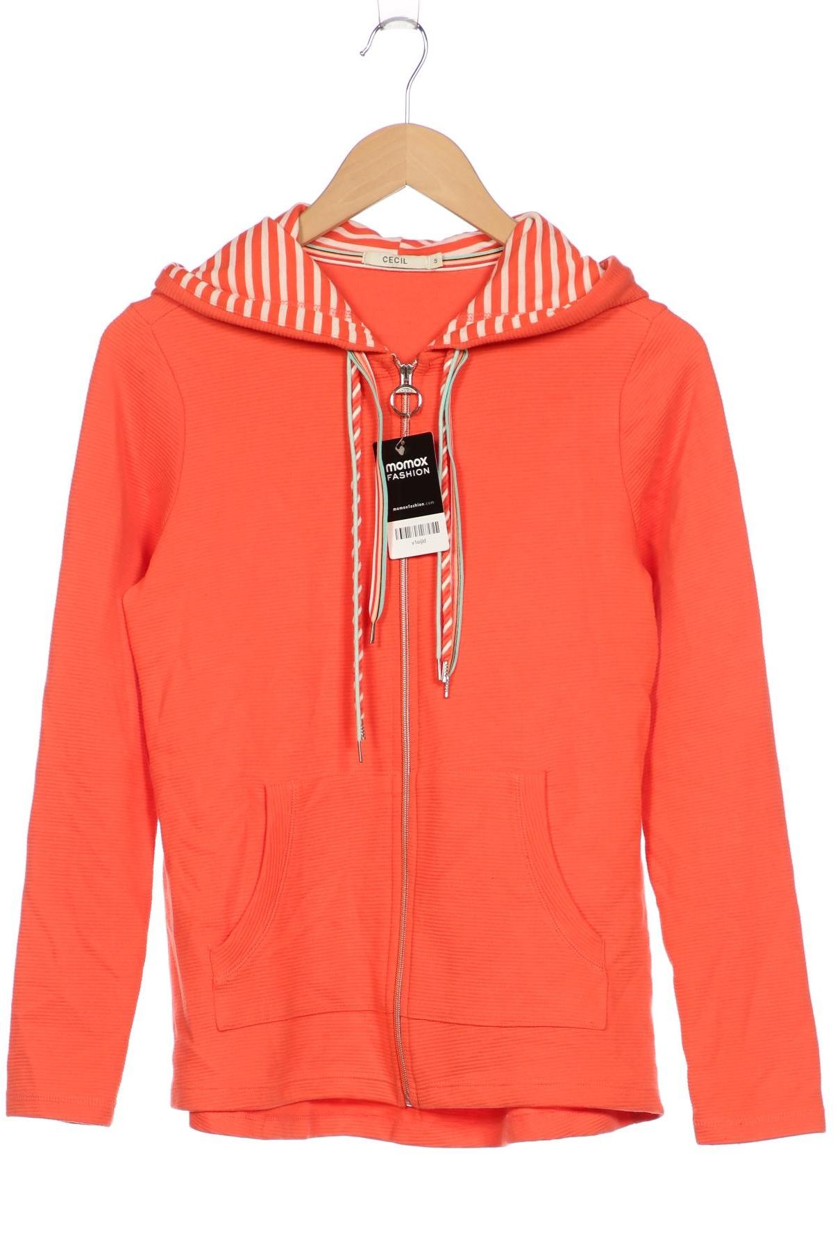 

Cecil Damen Kapuzenpullover, orange, Gr. 36