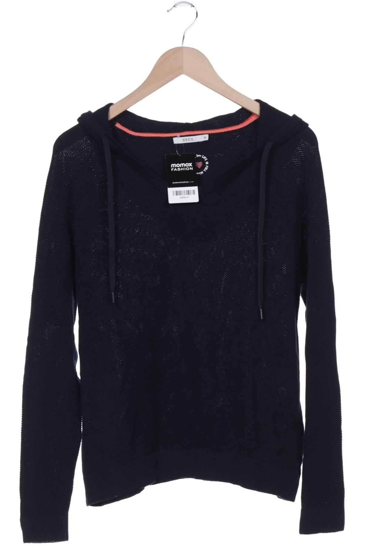 

Cecil Damen Kapuzenpullover, marineblau, Gr. 38
