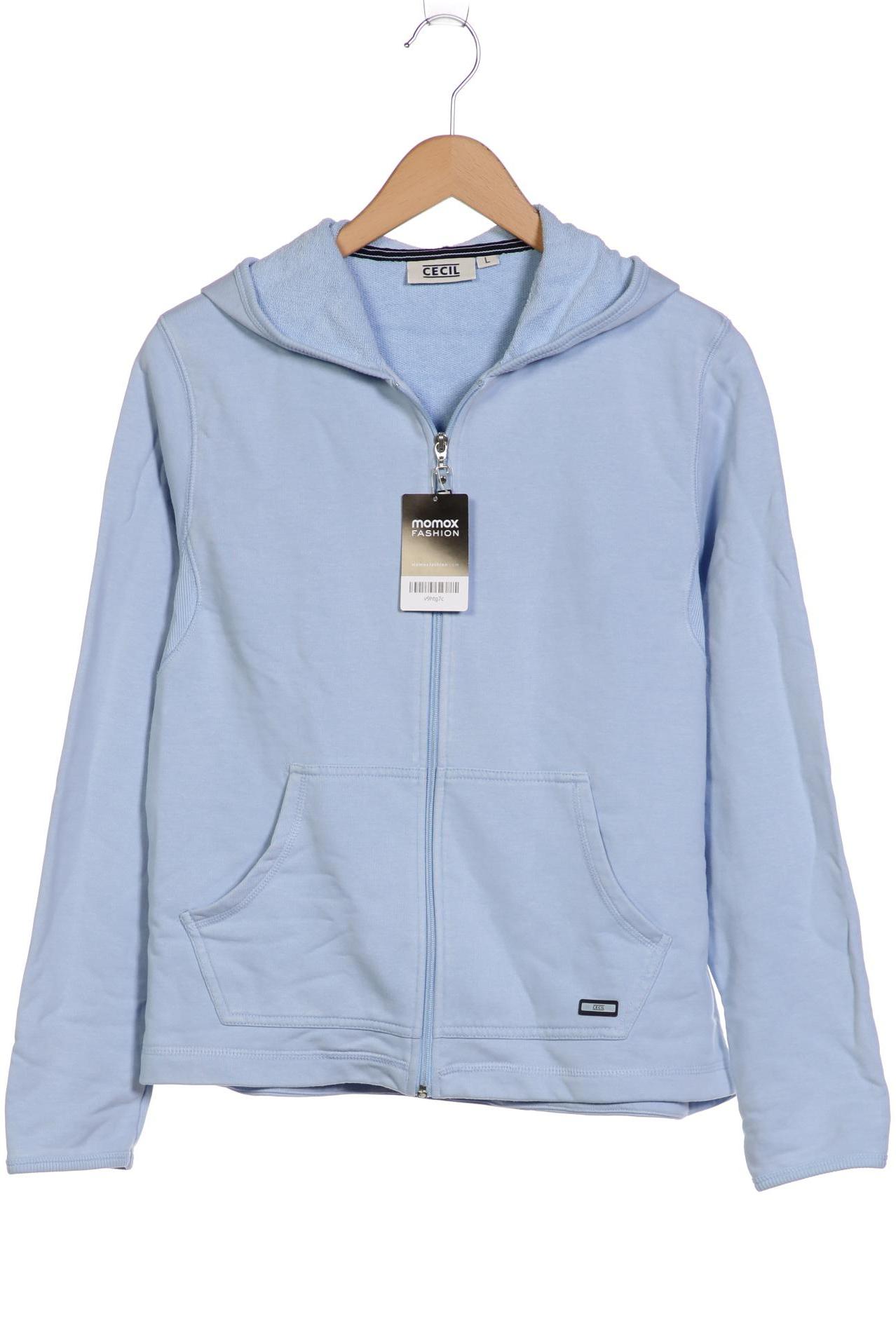 

Cecil Damen Kapuzenpullover, hellblau, Gr. 42